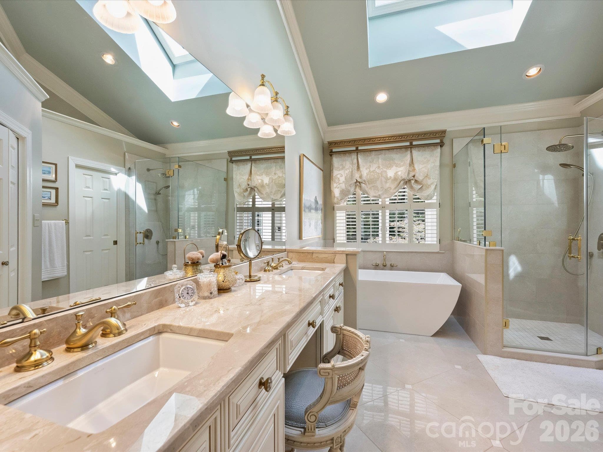 Primary Bathroom - 11925 Braid Hills Drive, Charlotte