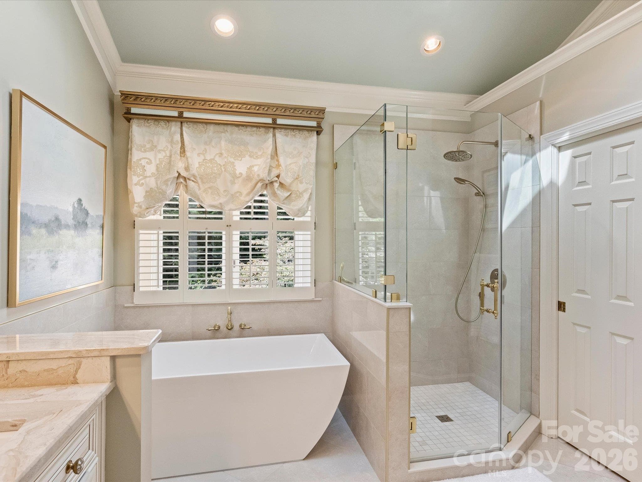 Primary Bathroom - 11925 Braid Hills Drive, Charlotte