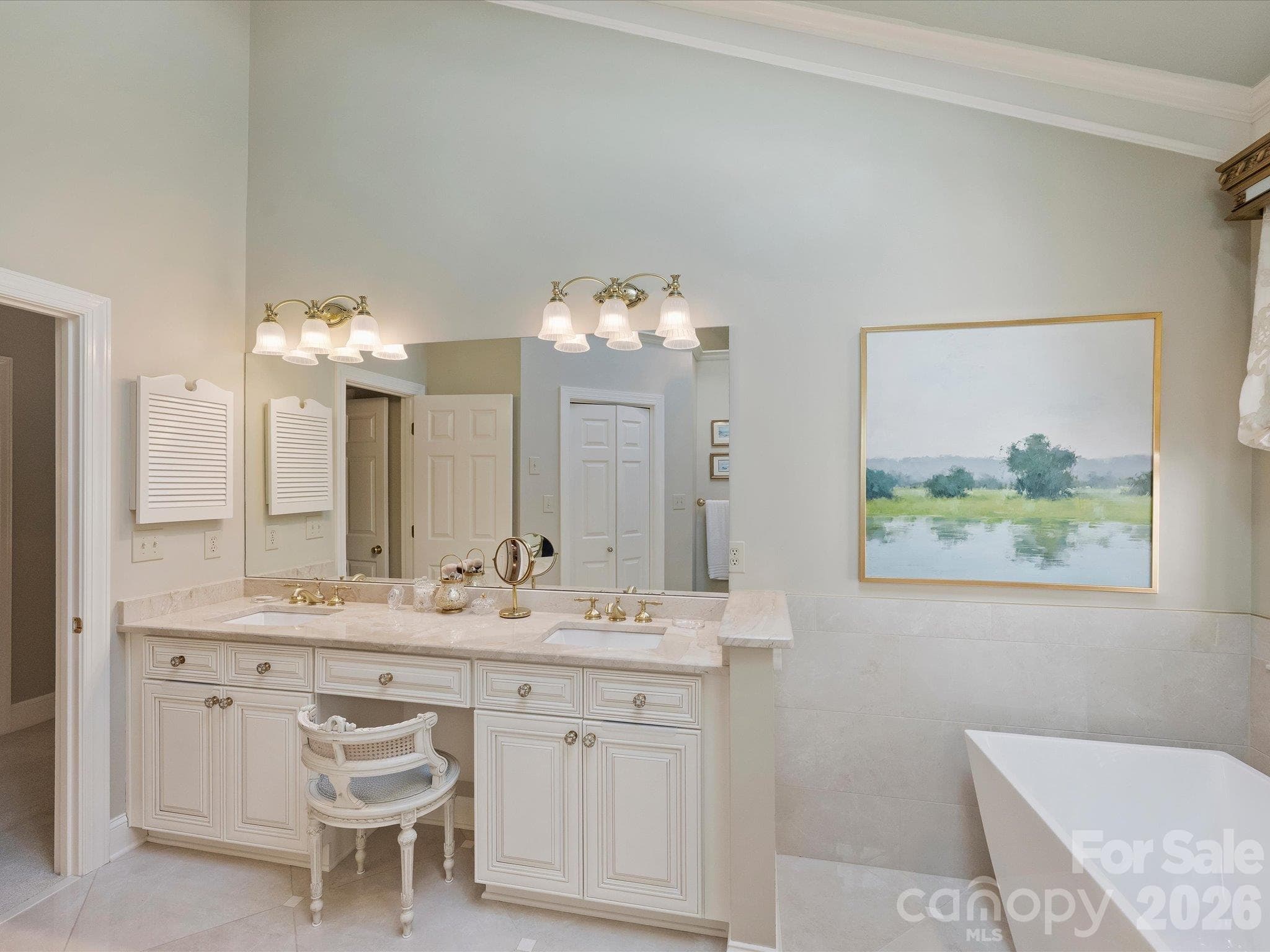 Primary Bathroom - 11925 Braid Hills Drive, Charlotte
