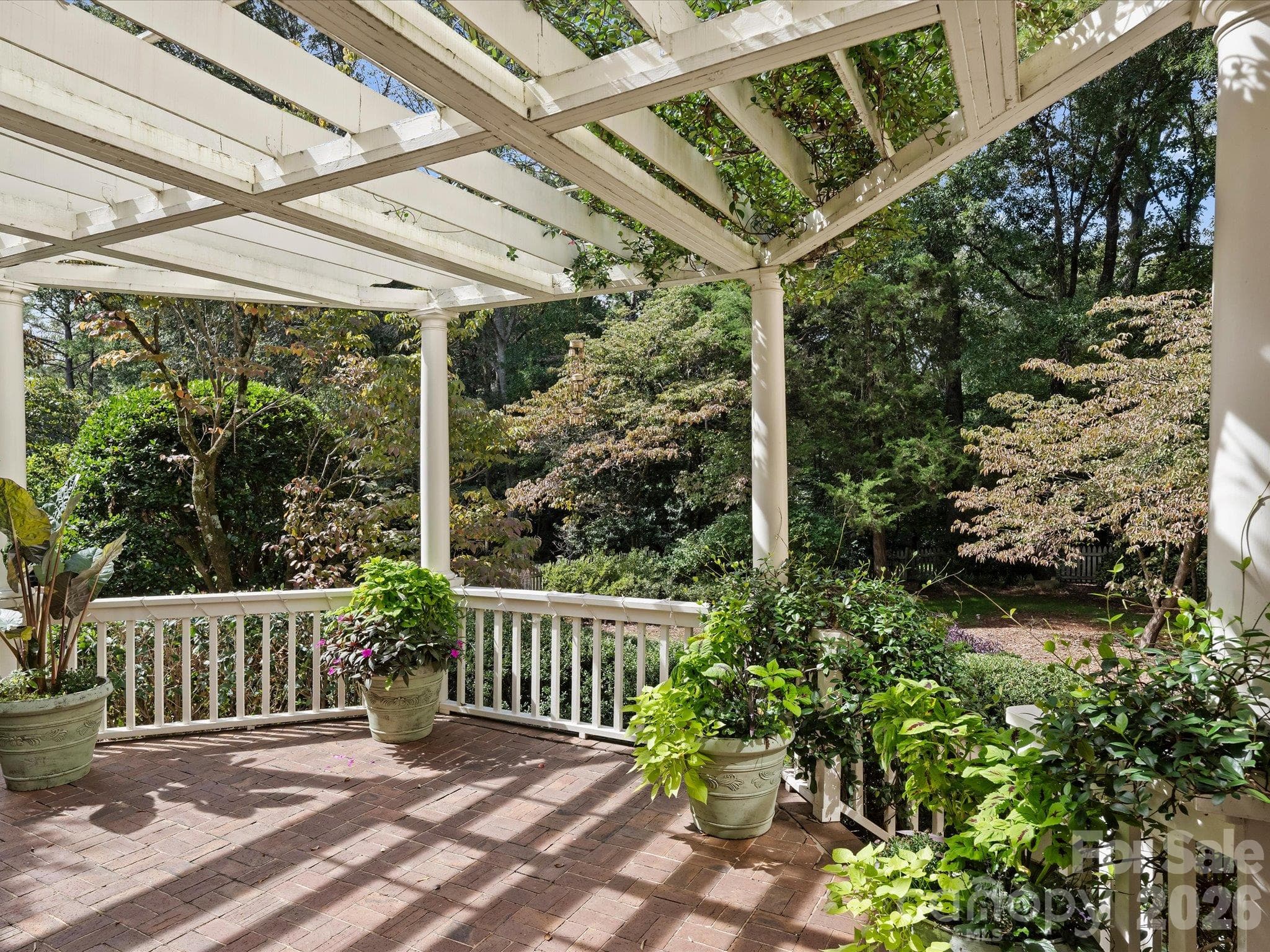 Back Patio - 11925 Braid Hills Drive, Charlotte