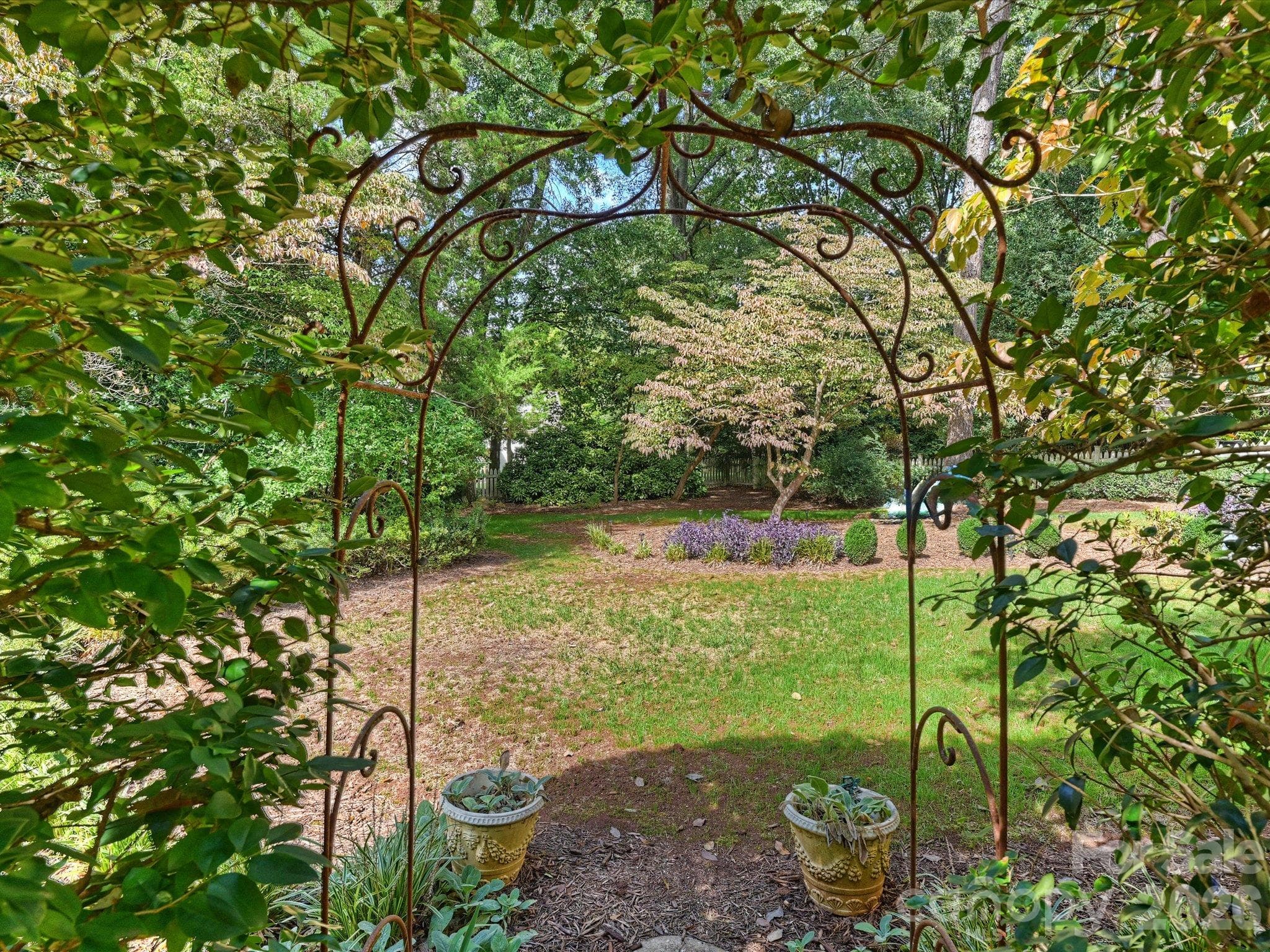 Backyard - 11925 Braid Hills Drive, Charlotte