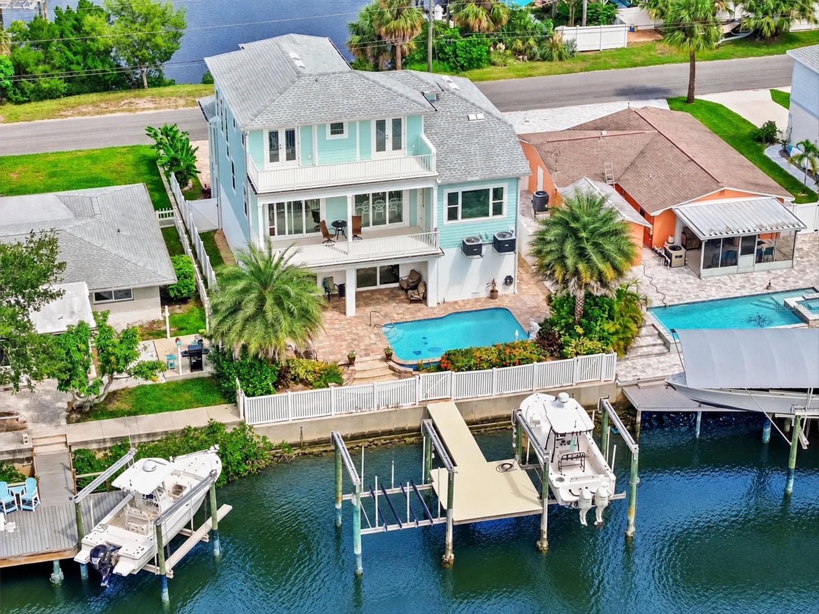 Back View - 4030 GULF COAST DR, HERNANDO BEACH