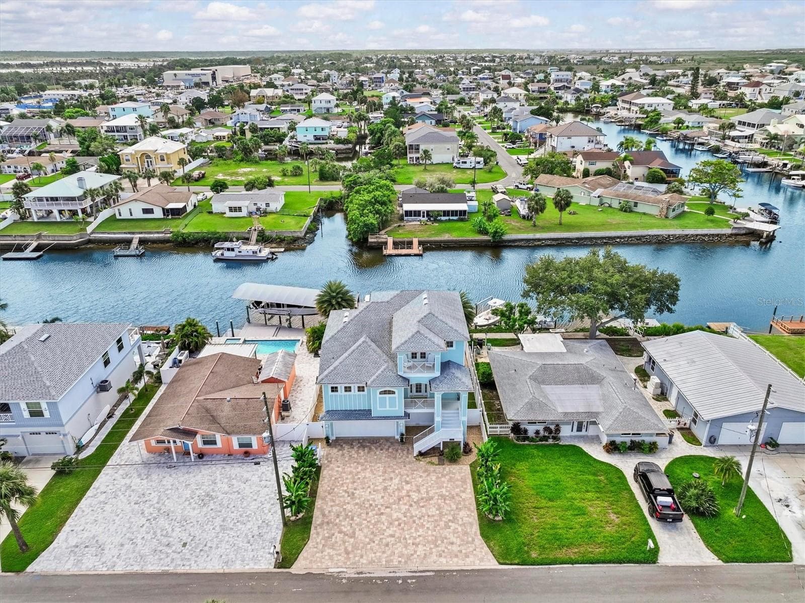 Aerial - 4030 GULF COAST DR, HERNANDO BEACH