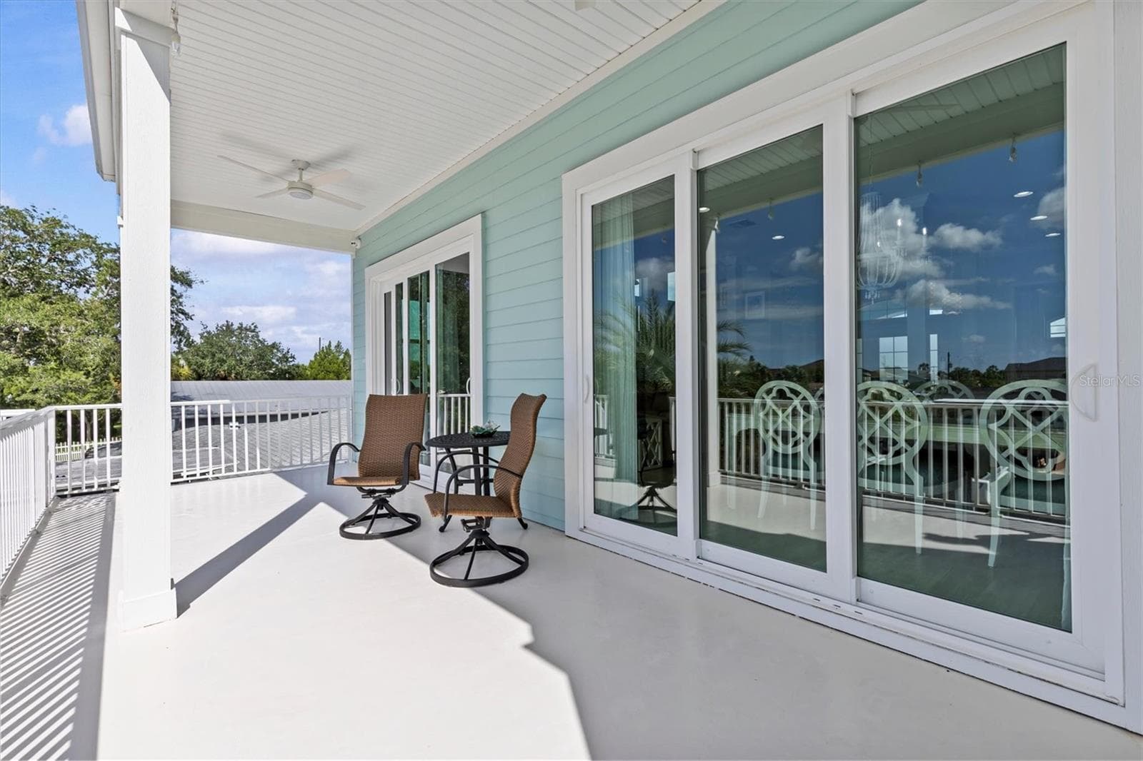 Main Back Covered Deck - 4030 GULF COAST DR, HERNANDO BEACH