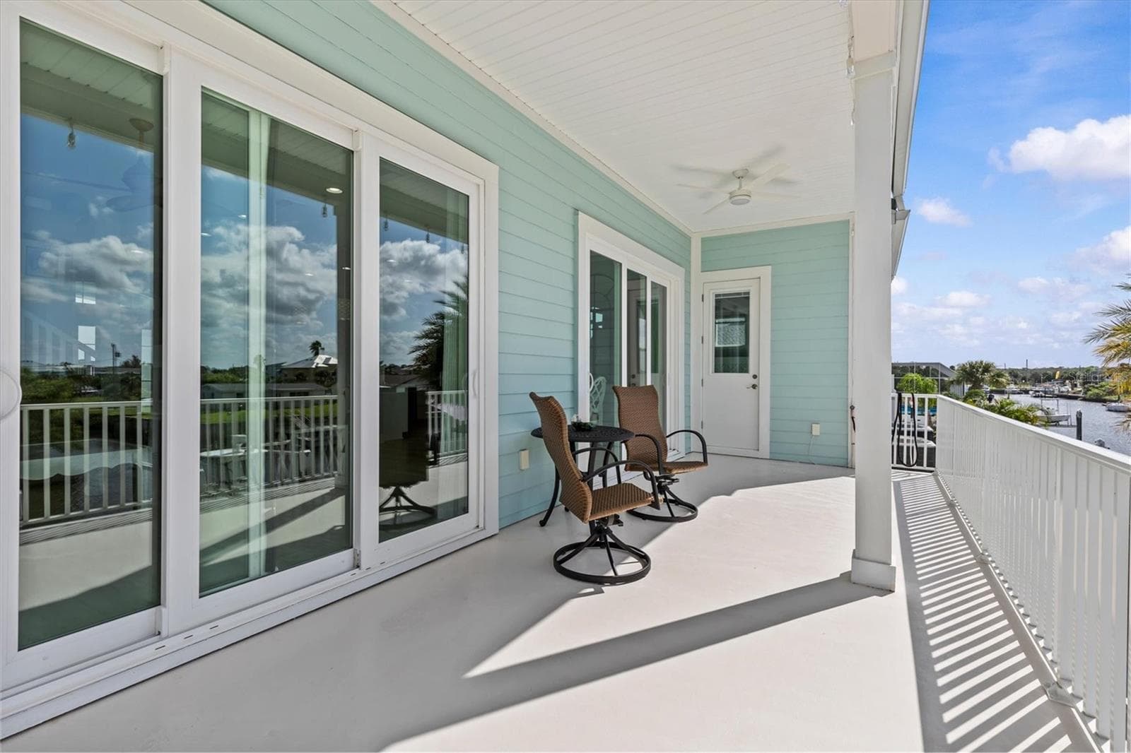 Main Back Covered Deck - 4030 GULF COAST DR, HERNANDO BEACH