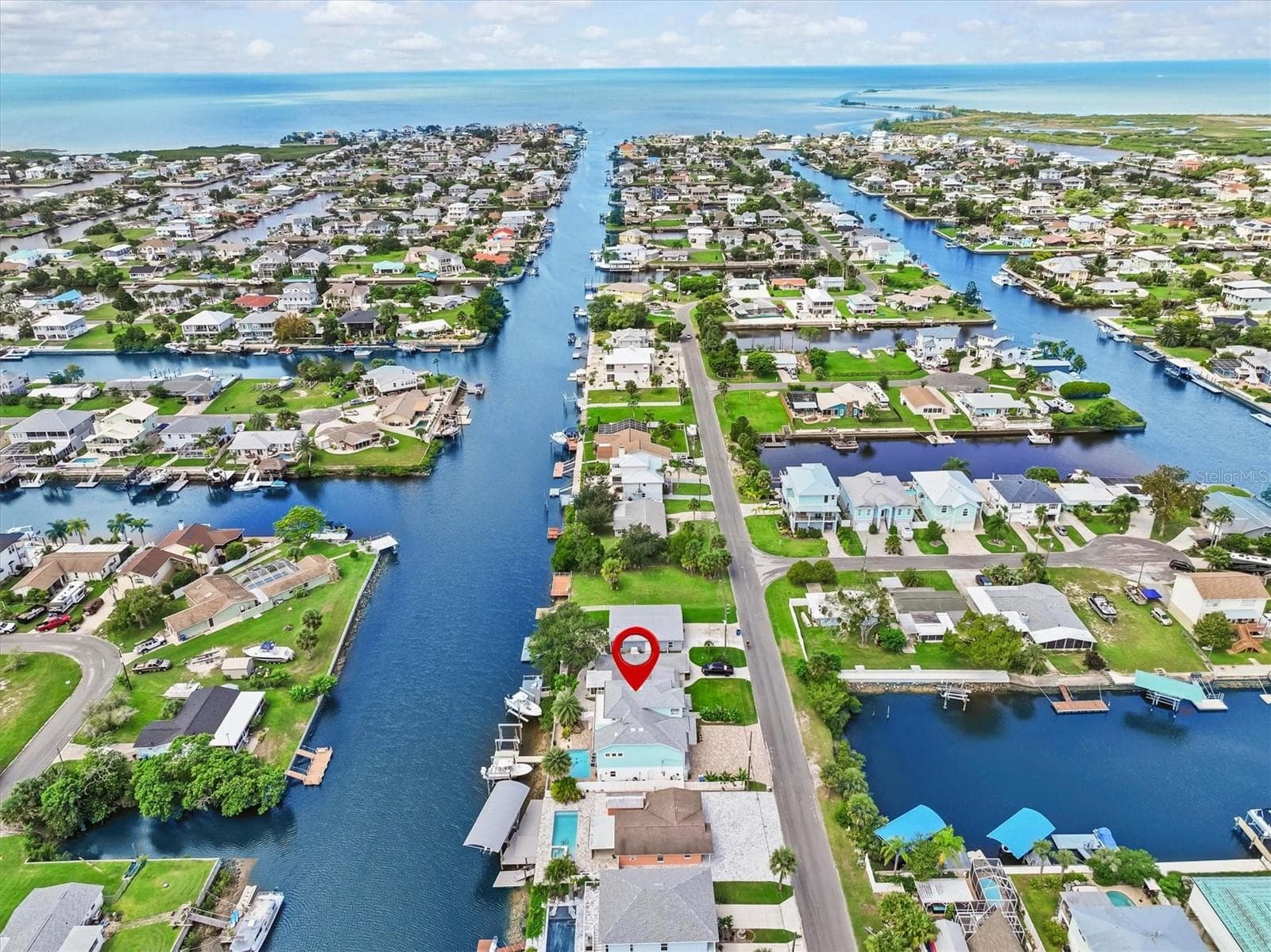 Located on Cheeks Creek Canal - 4030 GULF COAST DR, HERNANDO BEACH