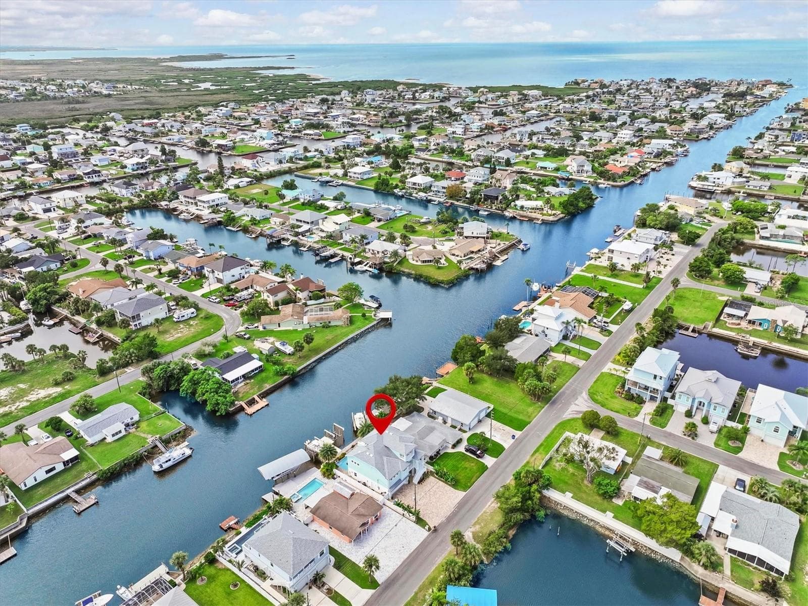 Water Views Front & Back - 4030 GULF COAST DR, HERNANDO BEACH