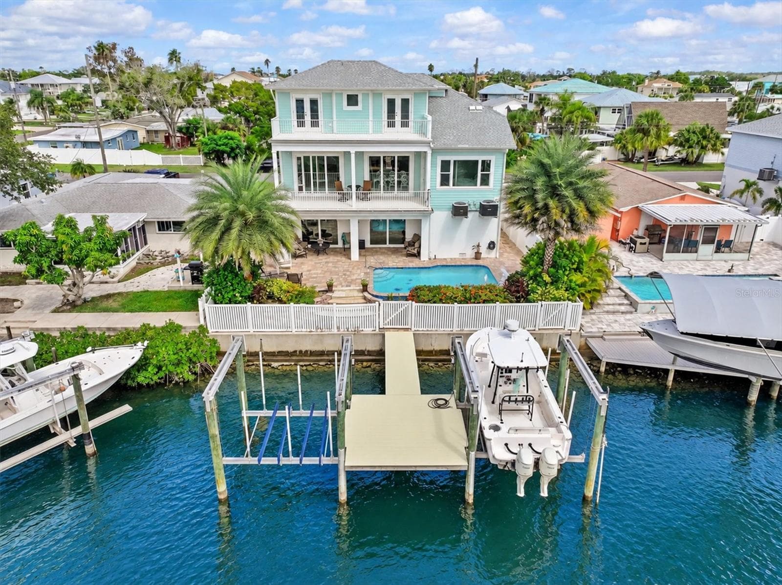 Back View - 4030 GULF COAST DR, HERNANDO BEACH