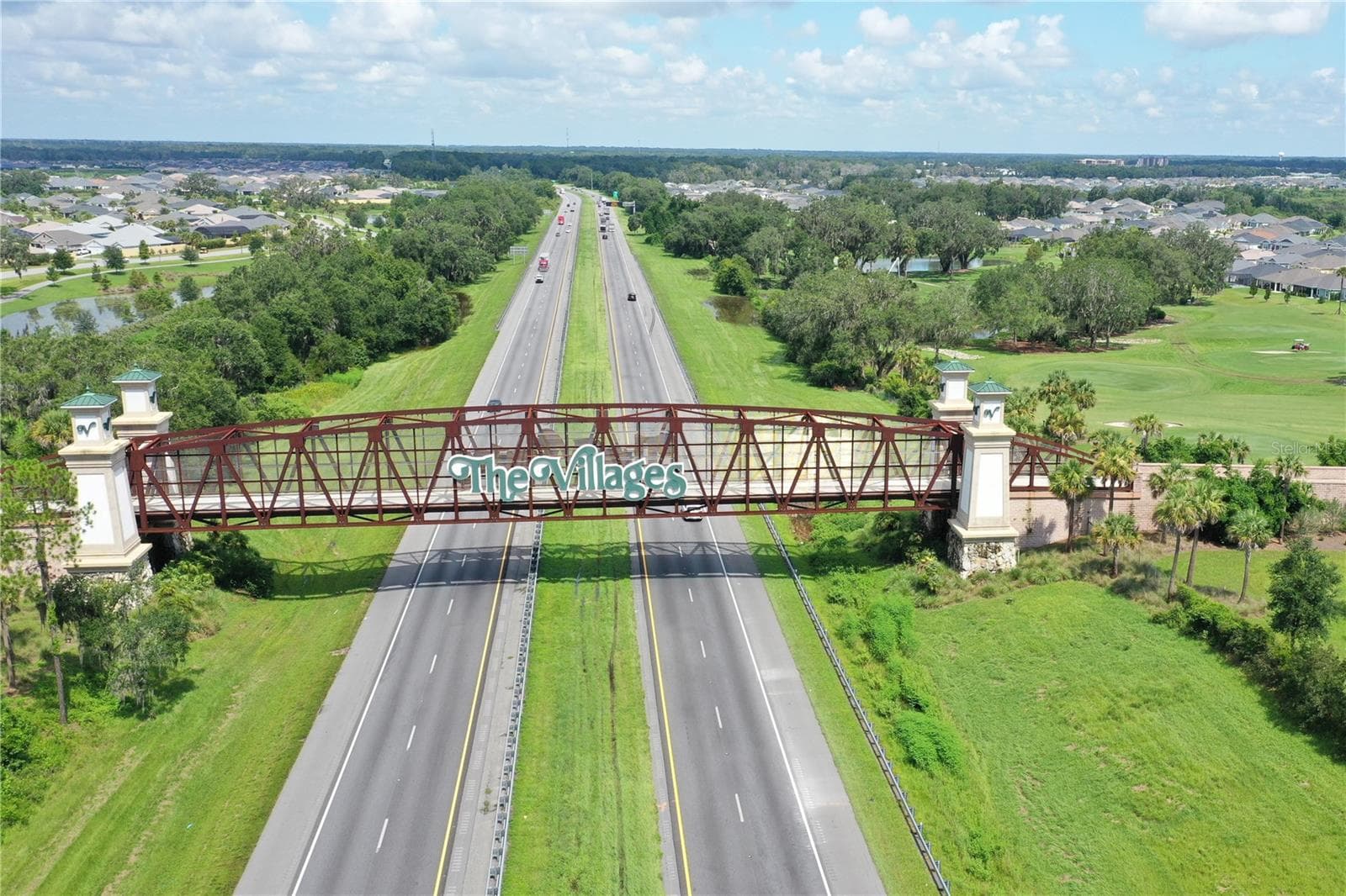 Golf Cart Bridge - 4157 COLLERETTE CT, THE VILLAGES