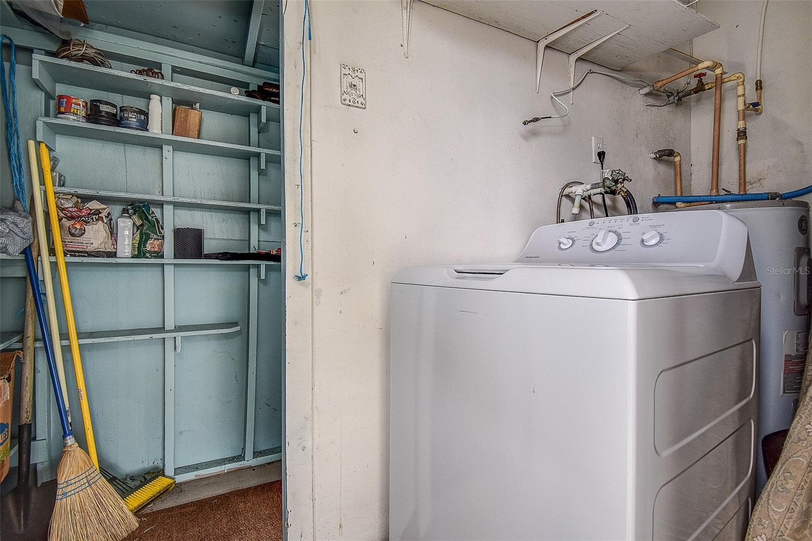 Laundry Room in Carport - 6237 DALTON ST, SPRING HILL