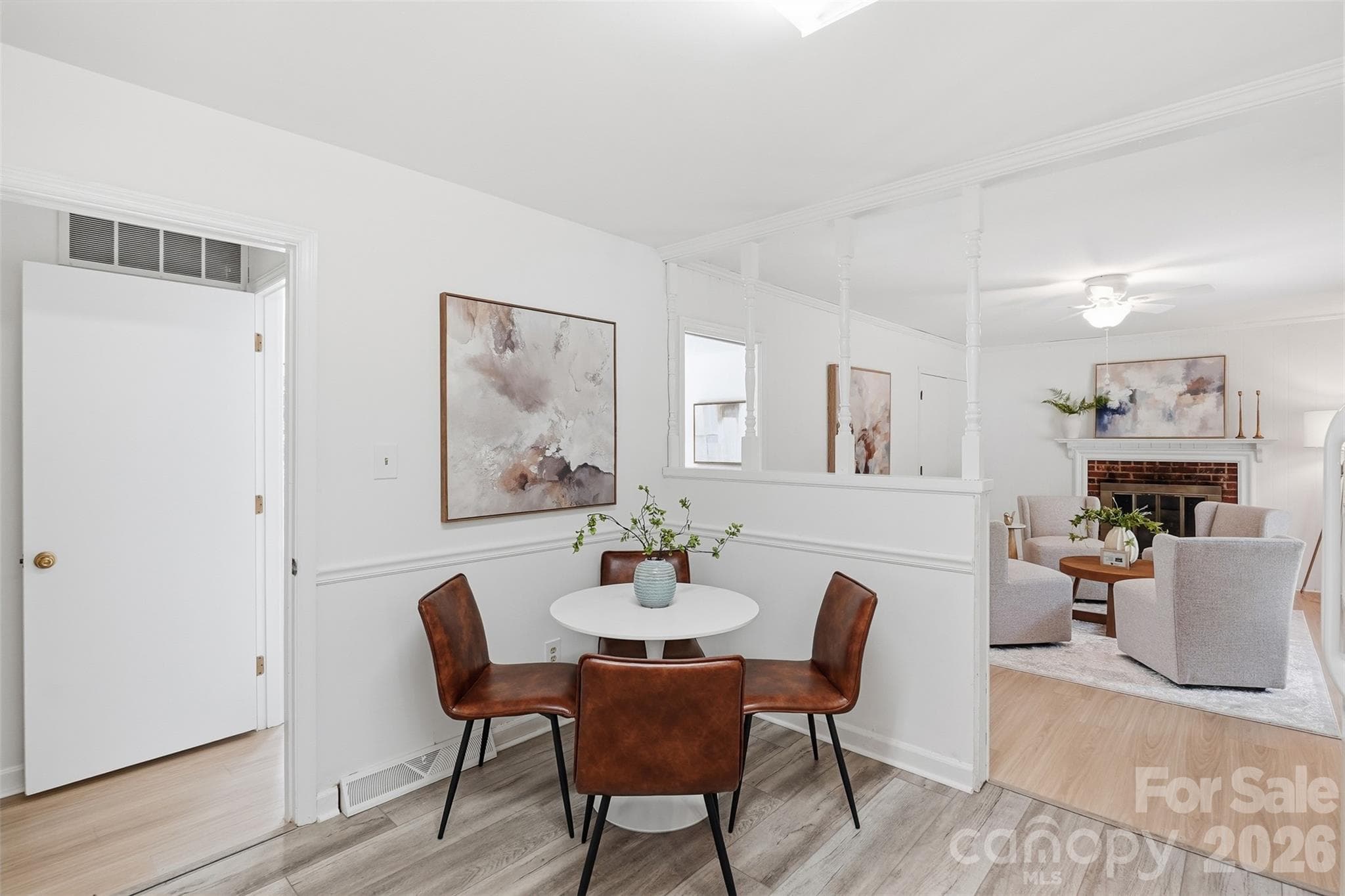 Breakfast Area in Kitchen - 5724 Telfair Road, Charlotte