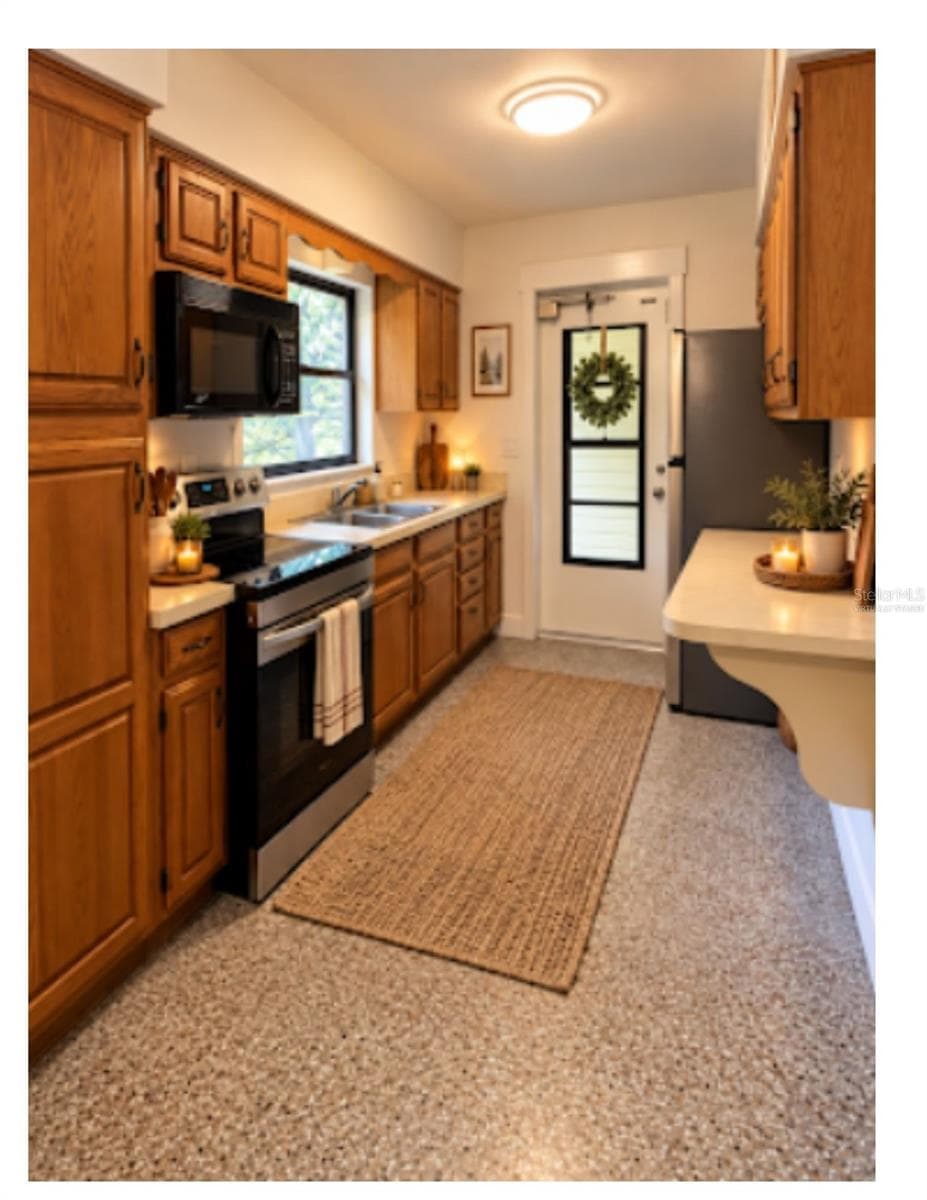 Virtually Staged Kitchen. - 107 OAK ST, ALTAMONTE SPRINGS