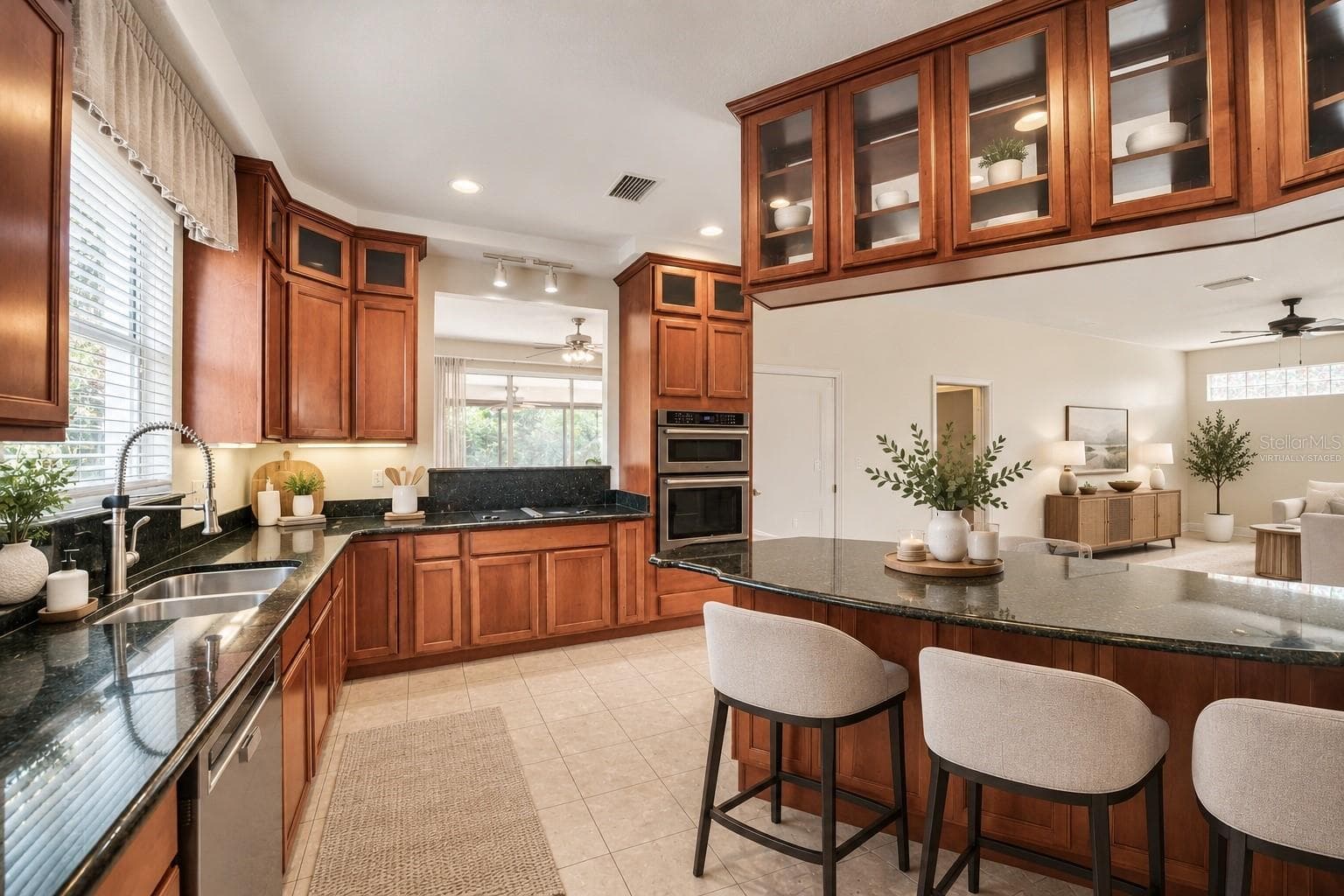 Kitchen photo 1- virtually staged - 122 SOPHIA MARIE CV, SANFORD