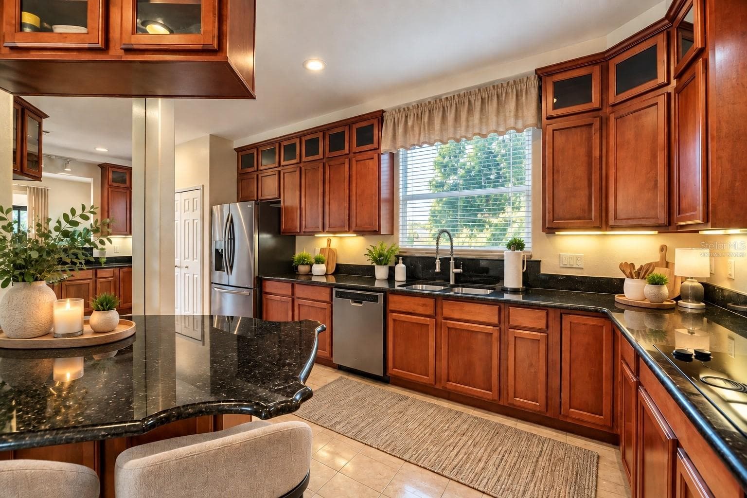 Kitchen photo 2 - virtually staged - 122 SOPHIA MARIE CV, SANFORD