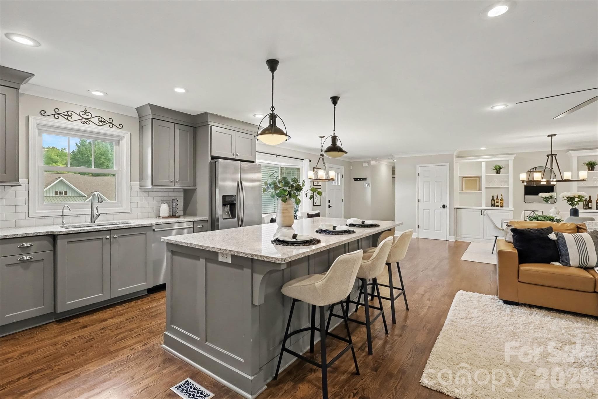 storage on both sides of the island - 21334 Sandy Cove Road, Cornelius