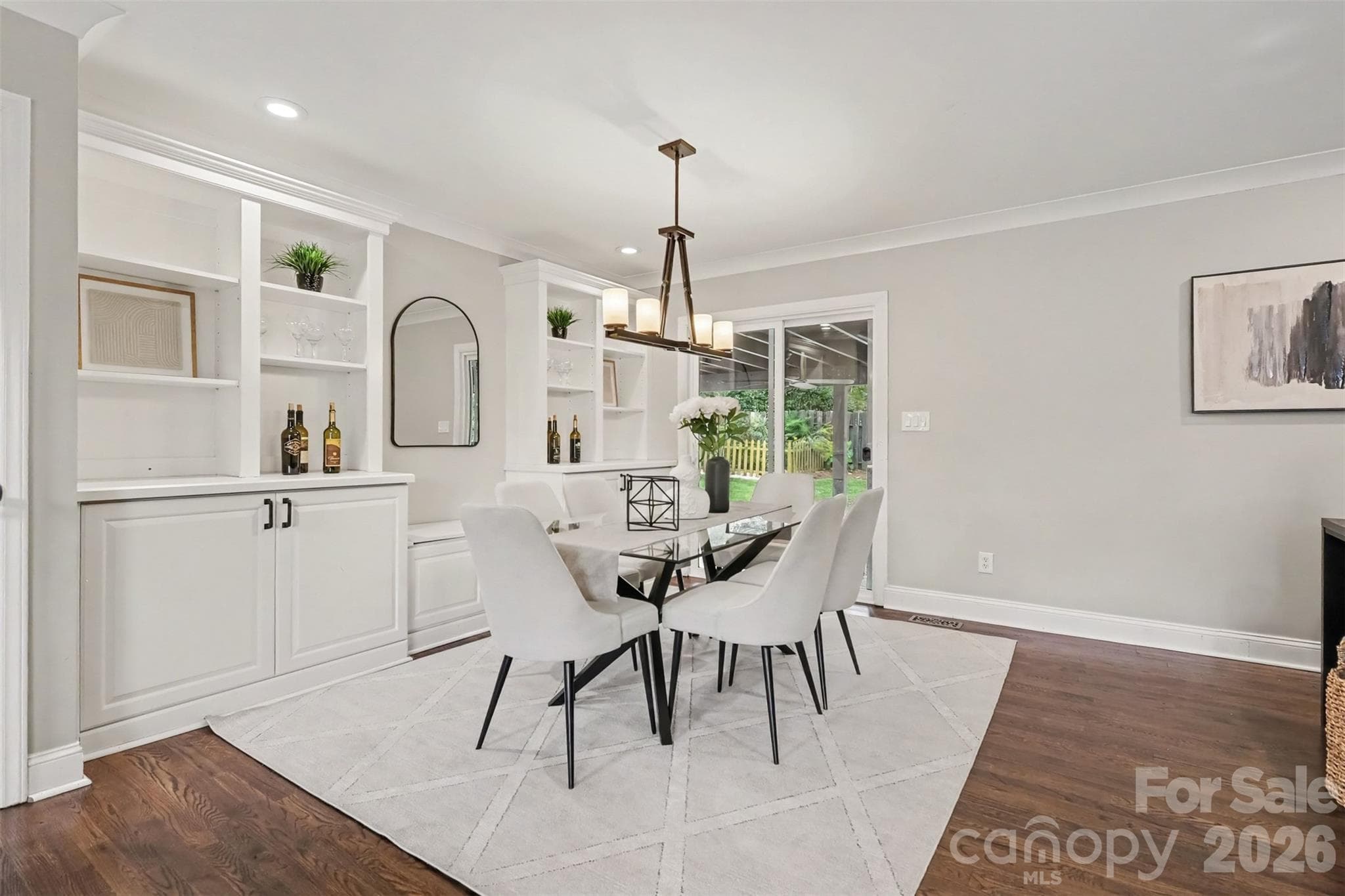 built ins with tons of storage - 21334 Sandy Cove Road, Cornelius