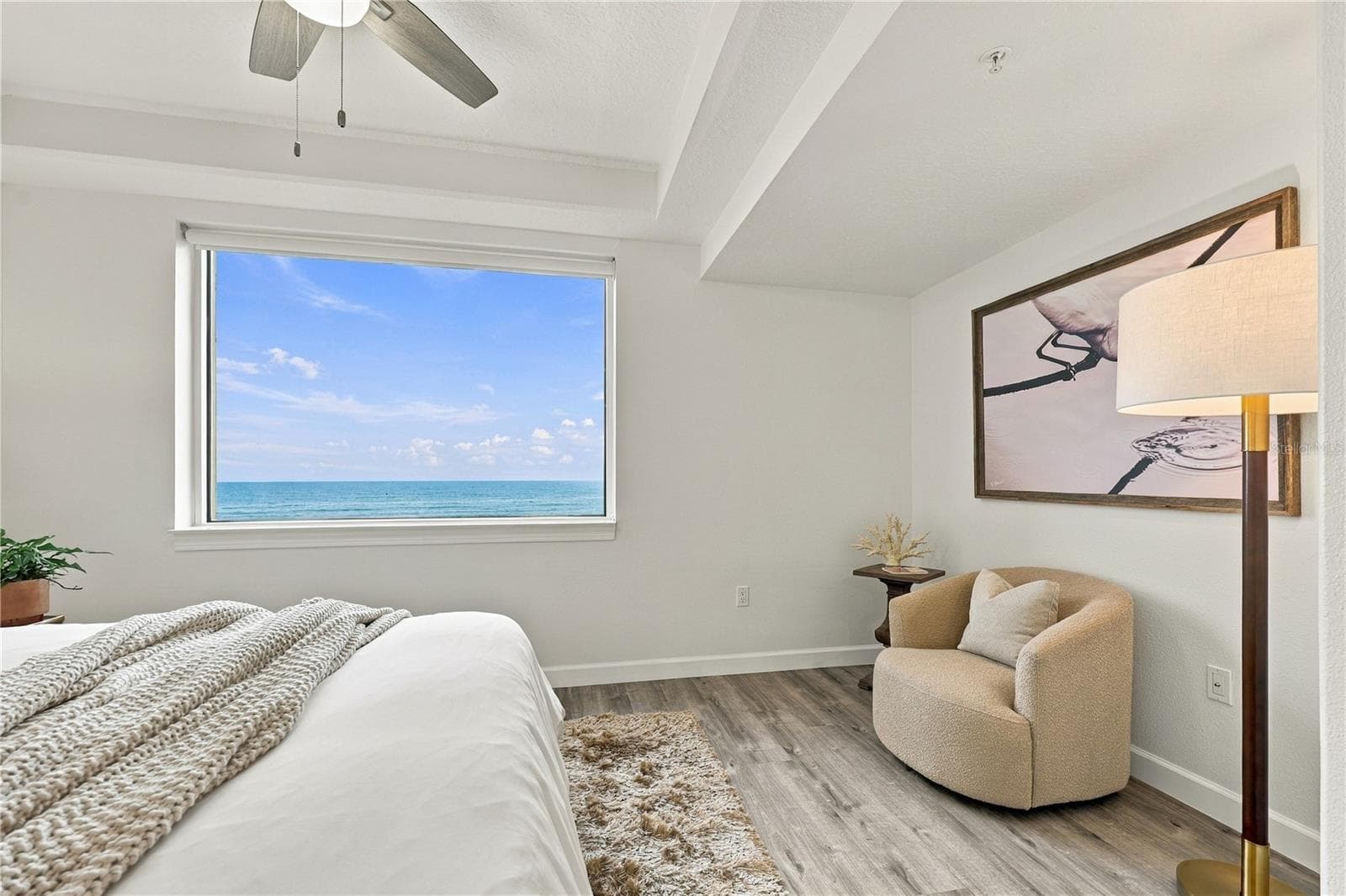Primary Bedroom with Ocean View - 80 SURFVIEW DR #524, PALM COAST