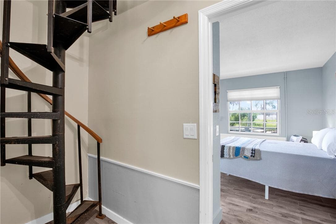 Inside Spiral Staircase connects the upstairs to the downstairs - 12396 W Standish DR, HOMOSASSA FL 34448, Homosassa