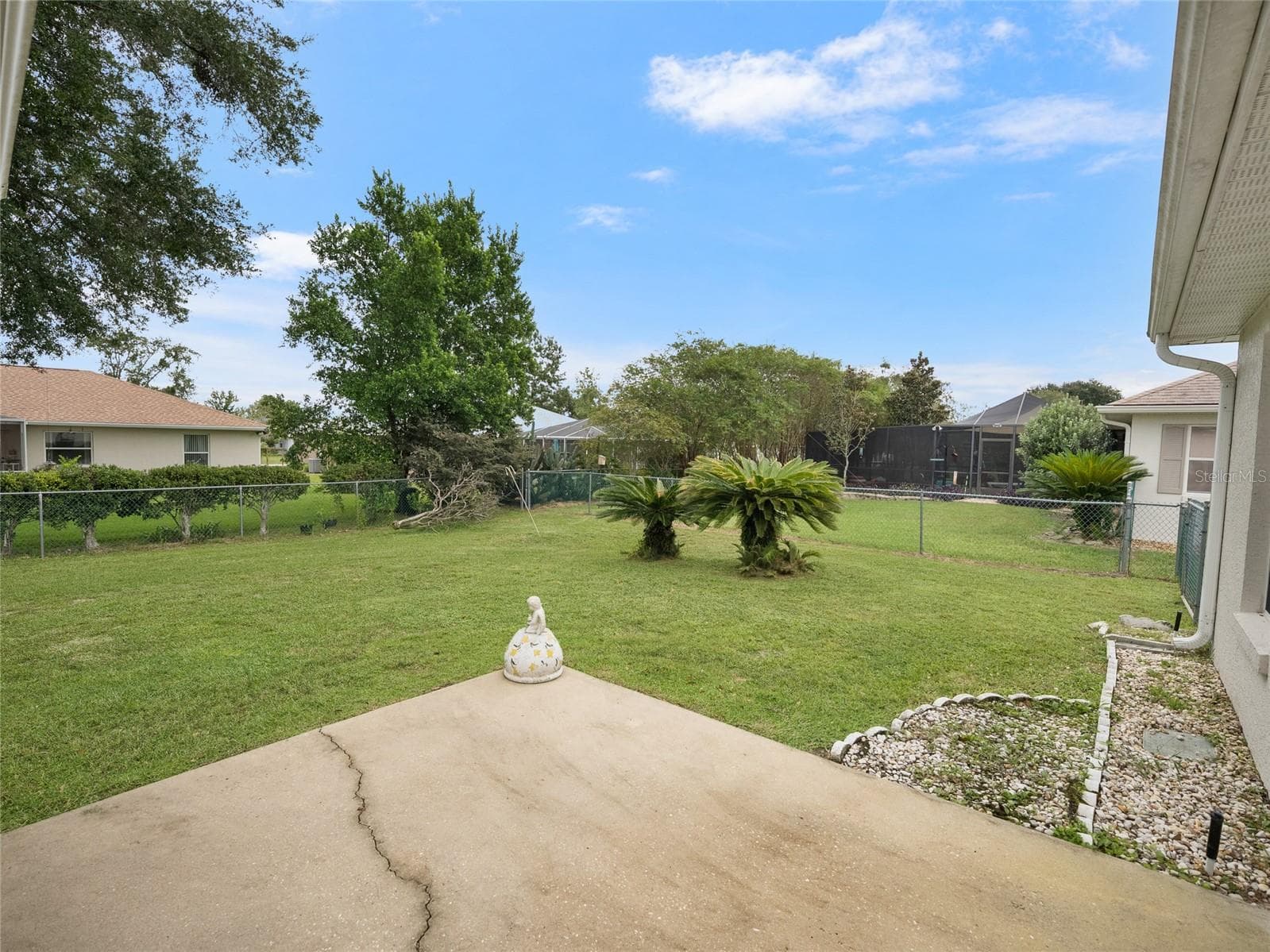 Back Yard - 5045 NW 32ND PL, OCALA