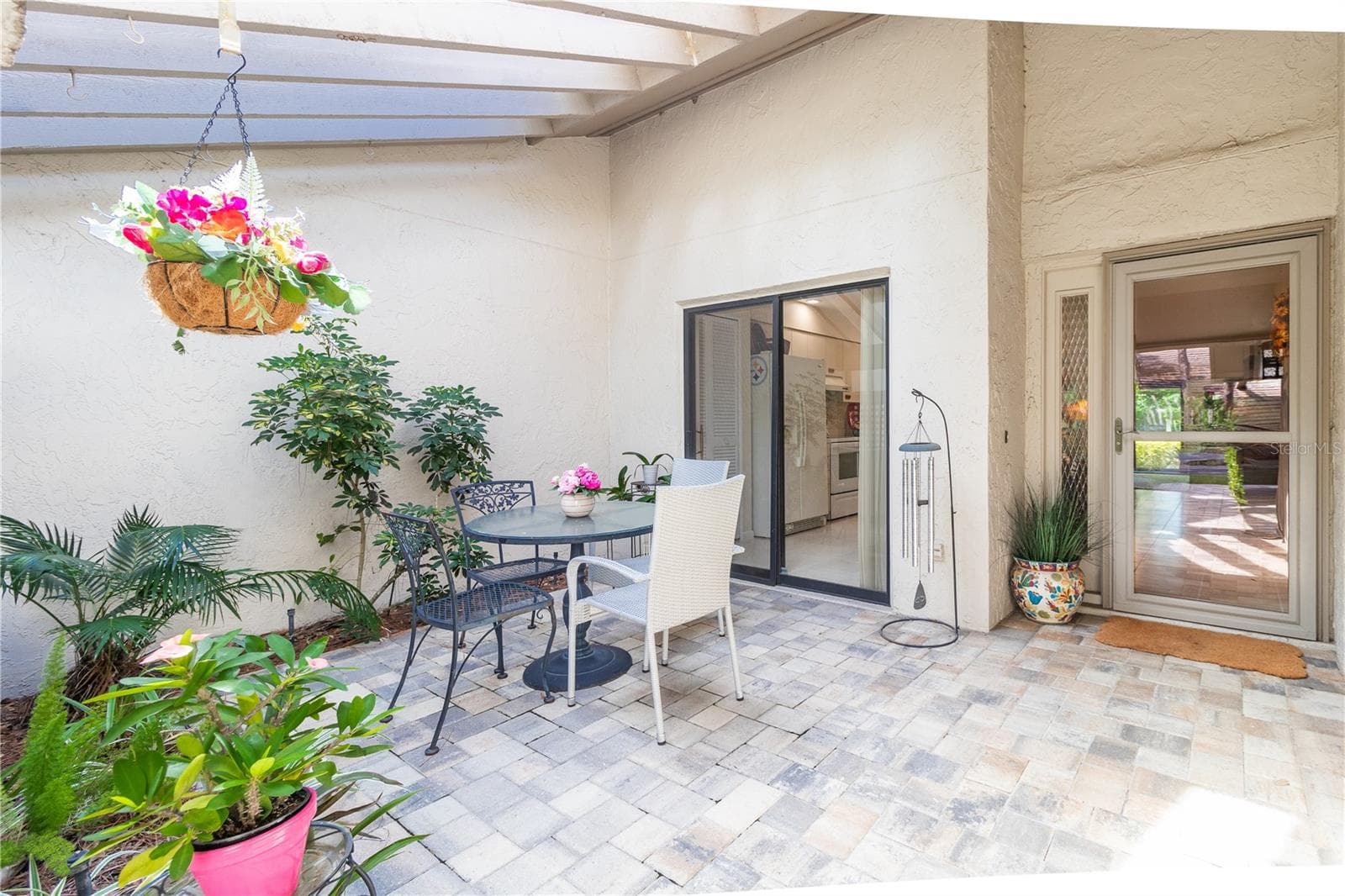 Front Patio - 3123 SANDLEHEATH #4, SARASOTA
