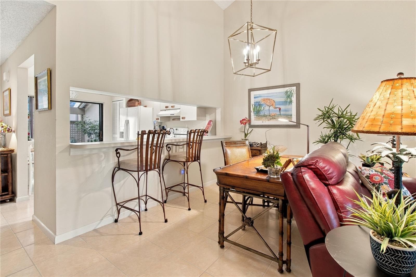 Dining Area/ Office Desk - 3123 SANDLEHEATH #4, SARASOTA