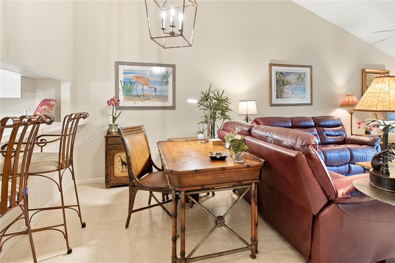 Dining Area/ Office Desk - 3123 SANDLEHEATH #4, SARASOTA