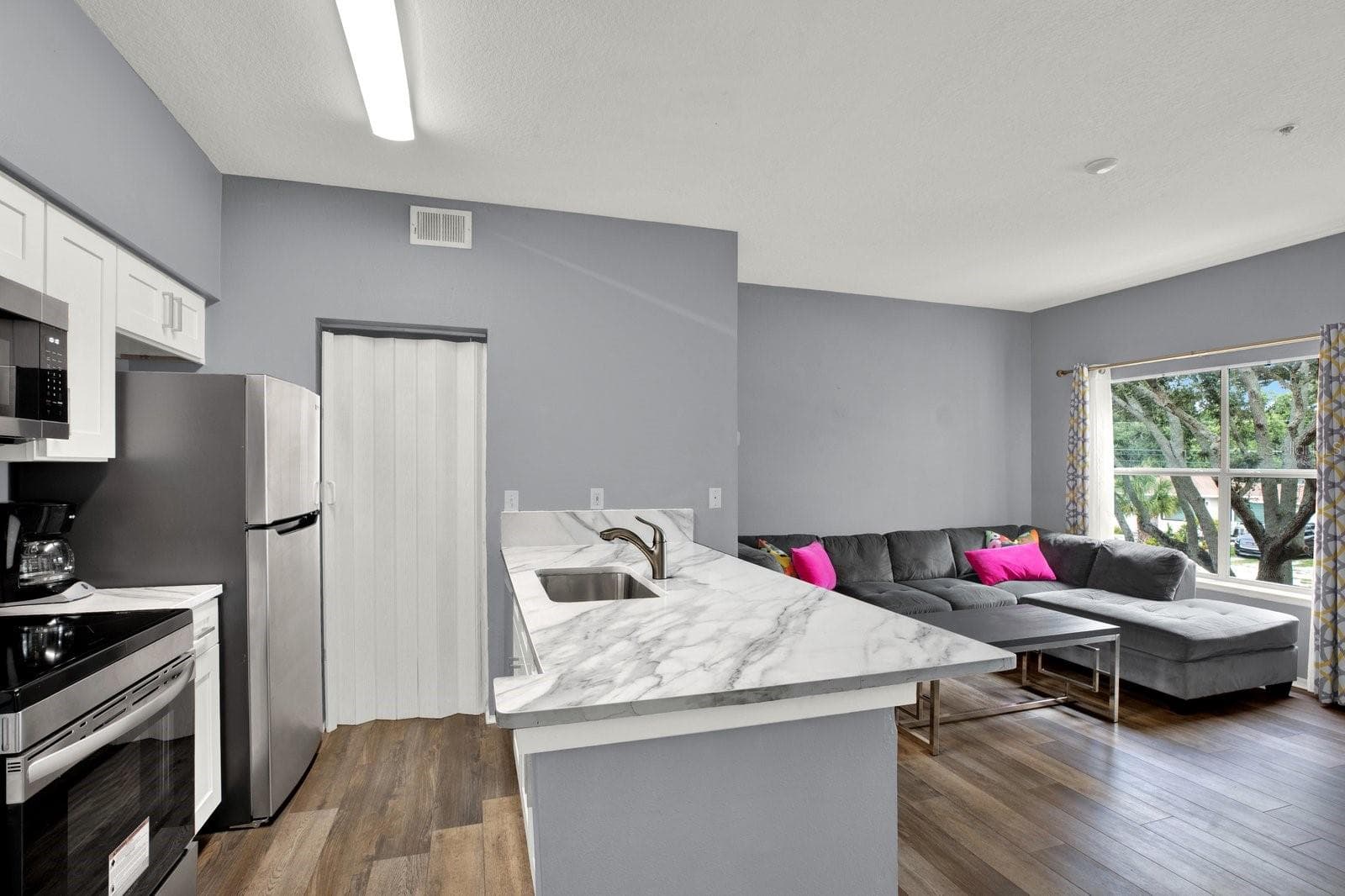 Kitchen / Living - 10764 70TH AVE #2208, SEMINOLE