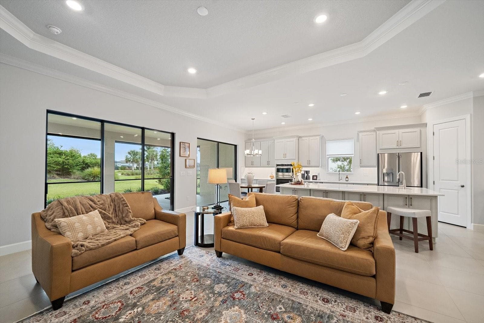 Living Room - 10128 MORNING MIST LN, SARASOTA