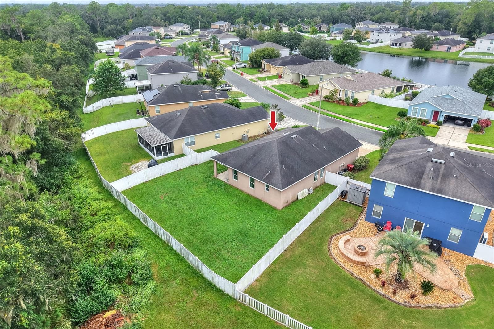 Ariel view - 2729 WALDEN WOODS DR, PLANT CITY