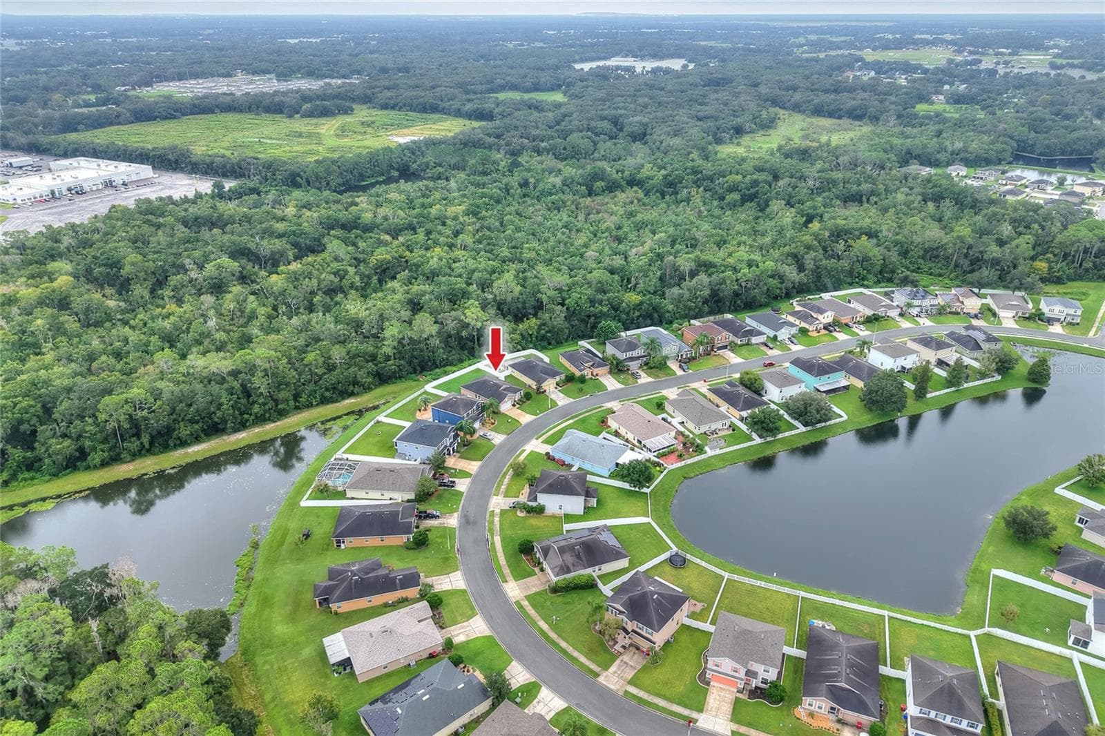 Ariel view - 2729 WALDEN WOODS DR, PLANT CITY