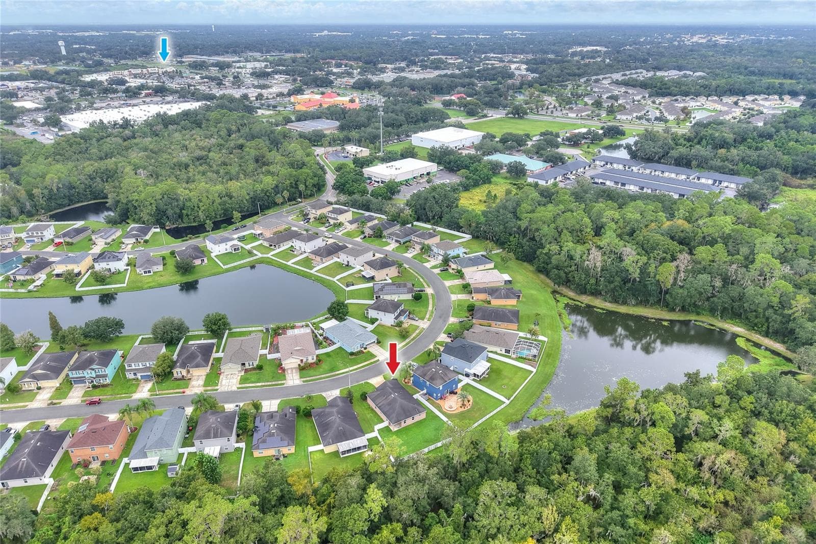 Ariel view - 2729 WALDEN WOODS DR, PLANT CITY