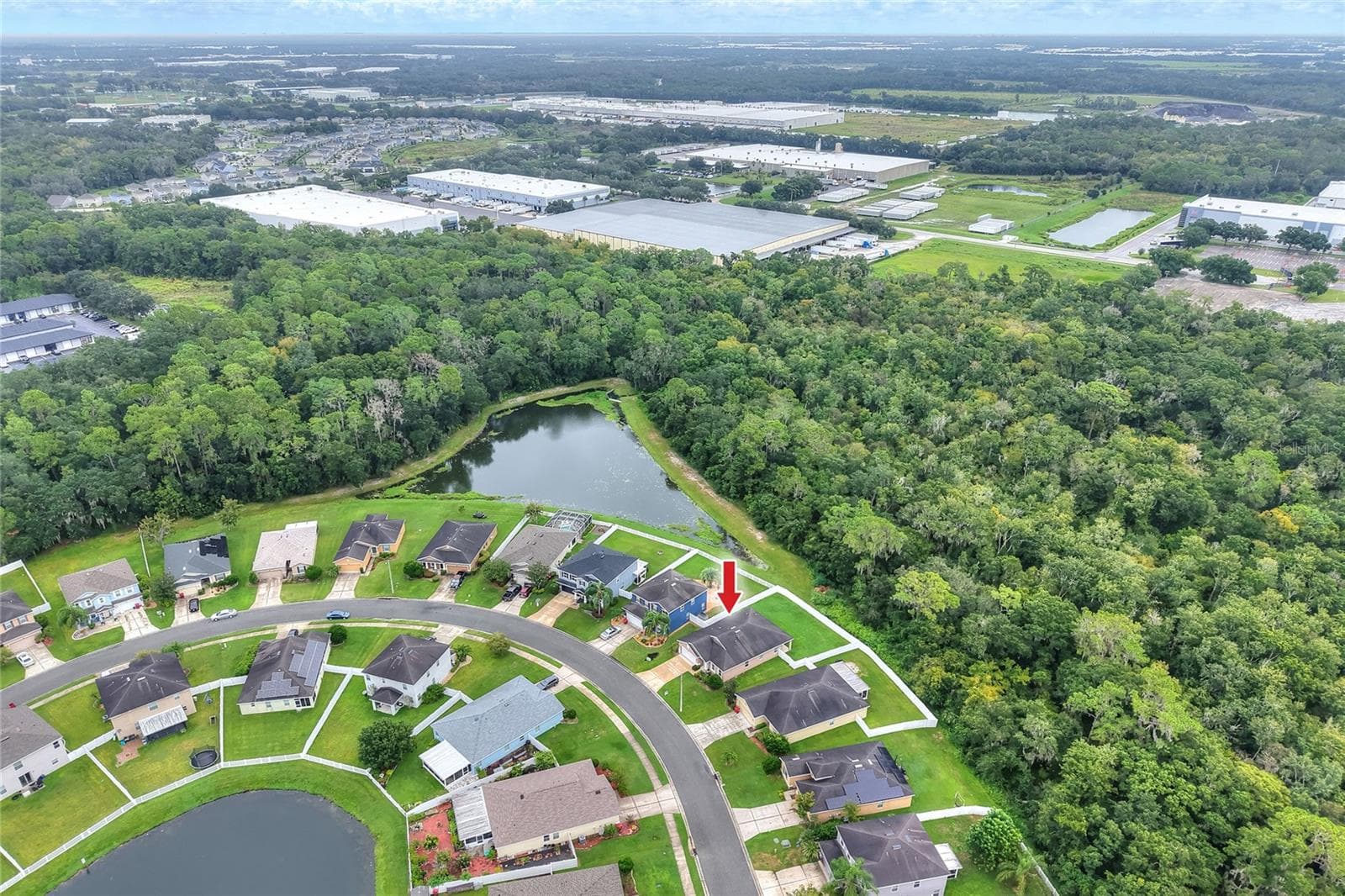 Ariel view - 2729 WALDEN WOODS DR, PLANT CITY