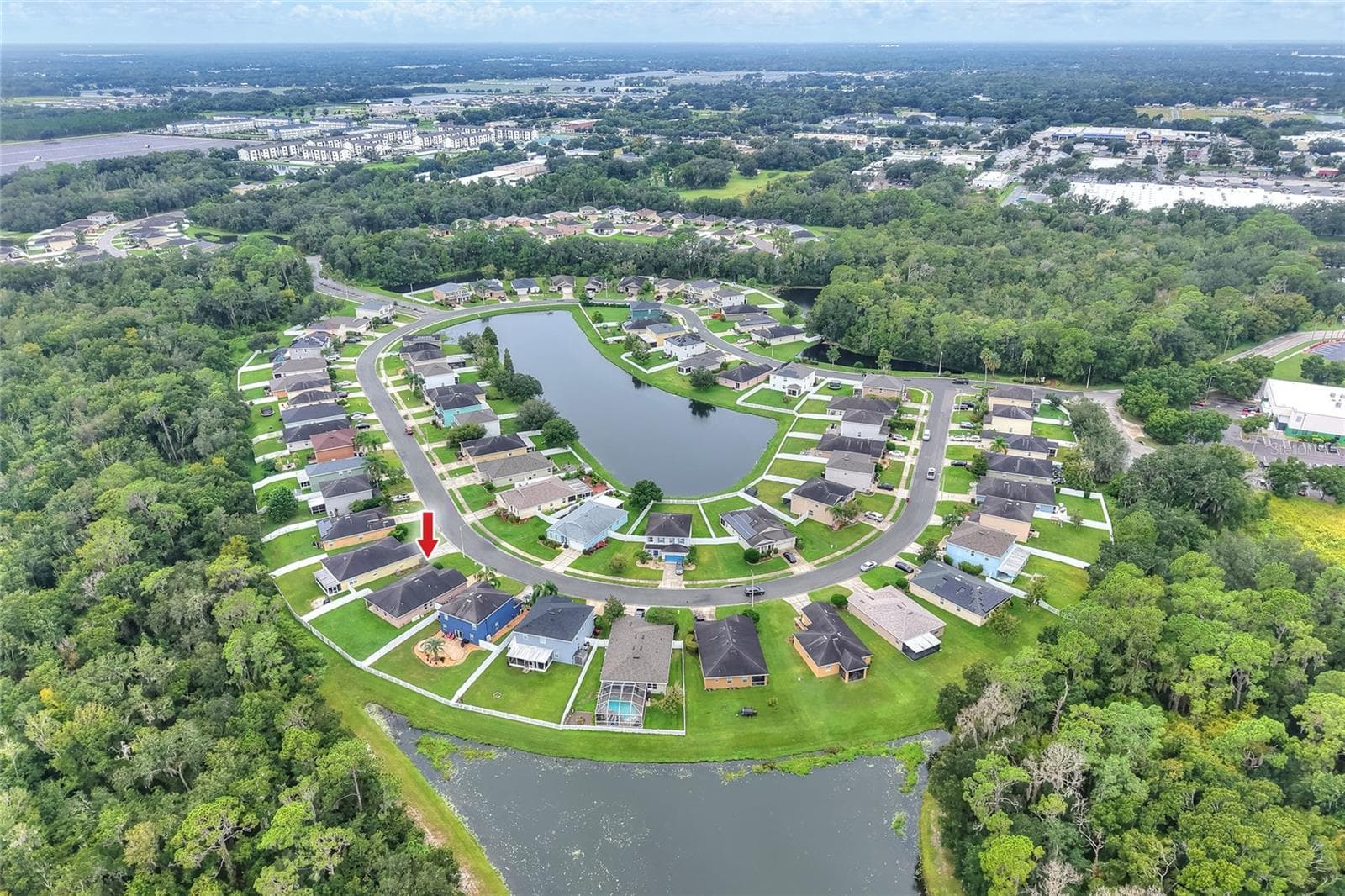 Ariel view - 2729 WALDEN WOODS DR, PLANT CITY