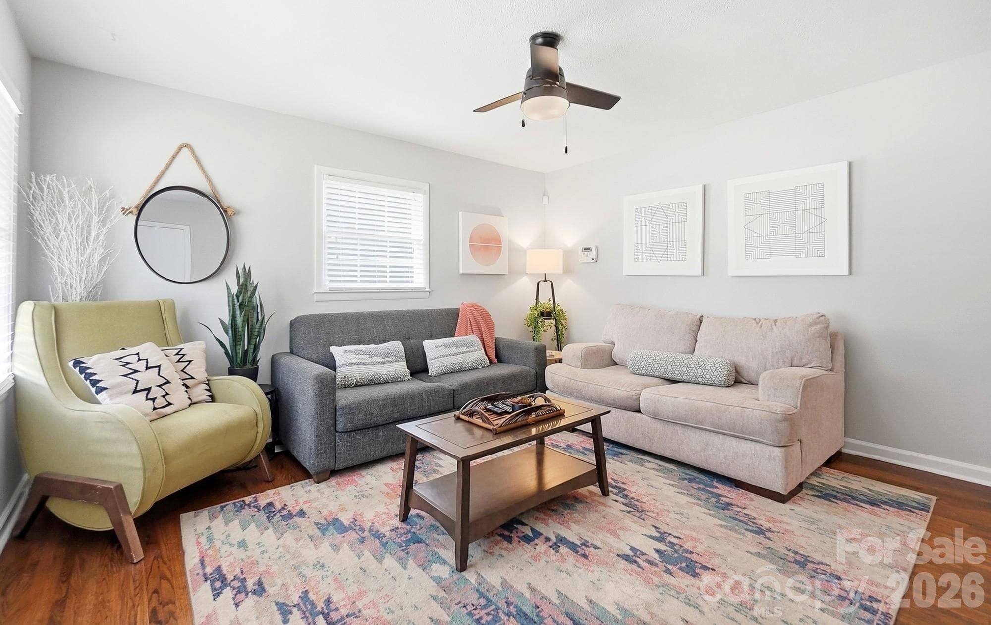 Large Living Room - 1721 Dallas Avenue, Charlotte