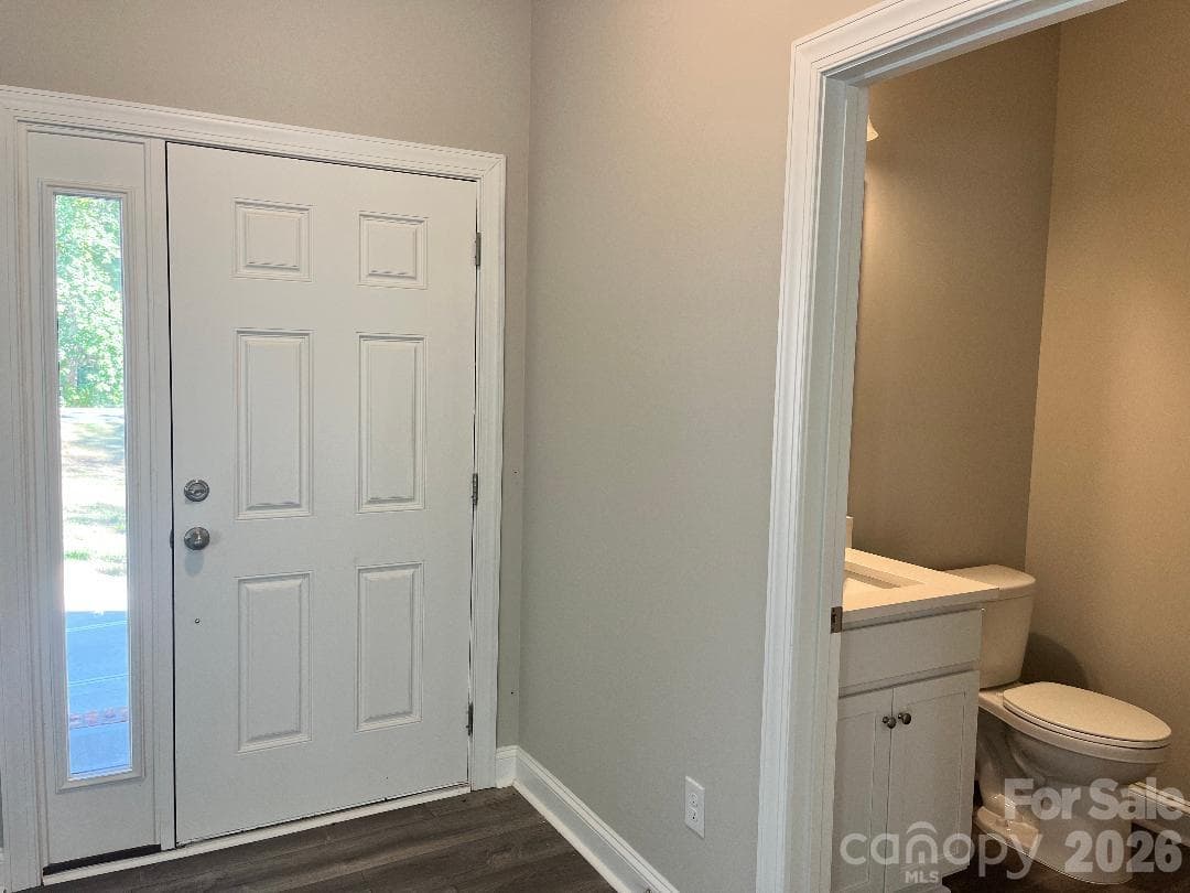 Main Level Powder Room - Concord