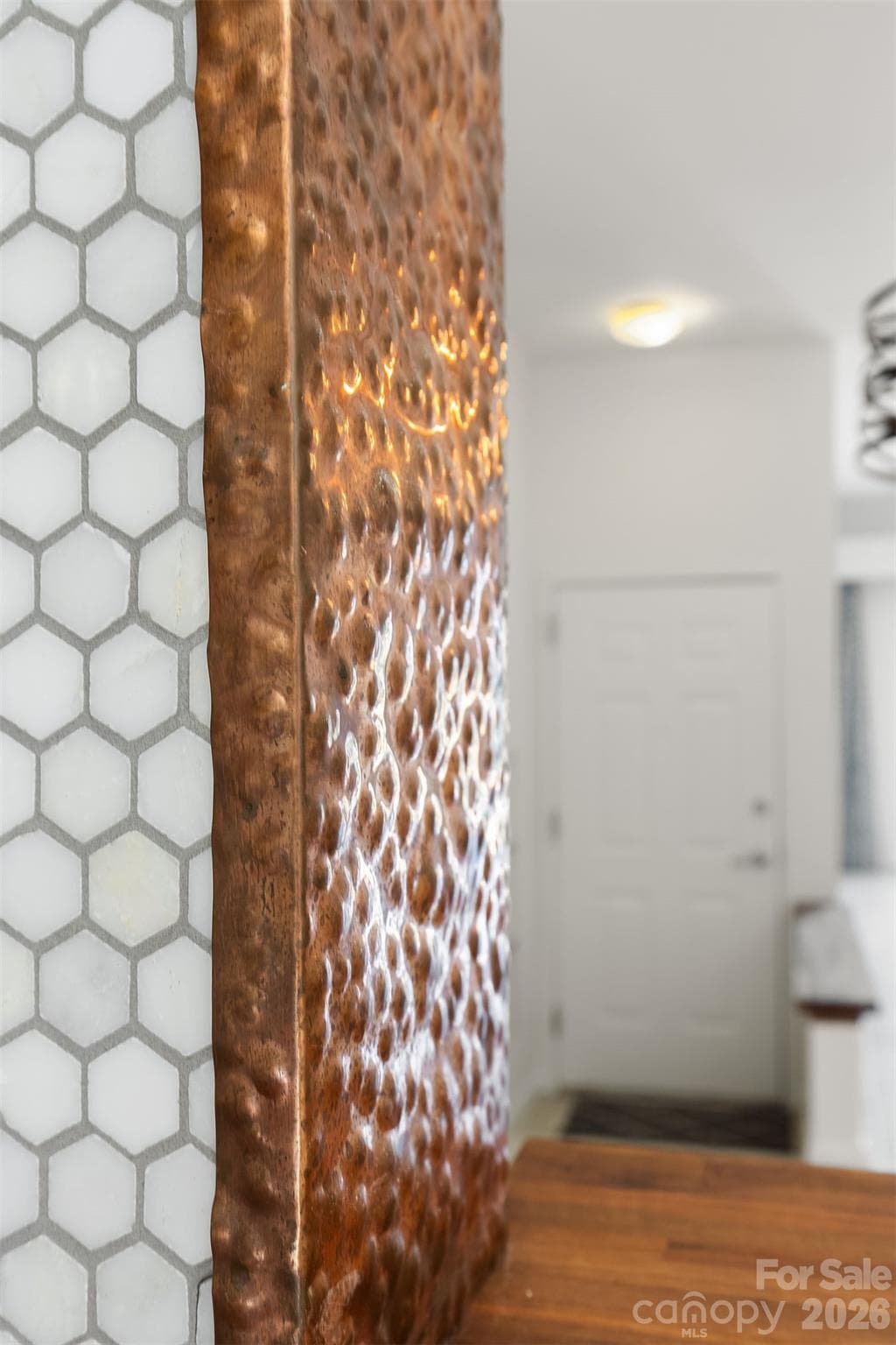 hammered copper trim! - 3564 N Davidson Street, Charlotte