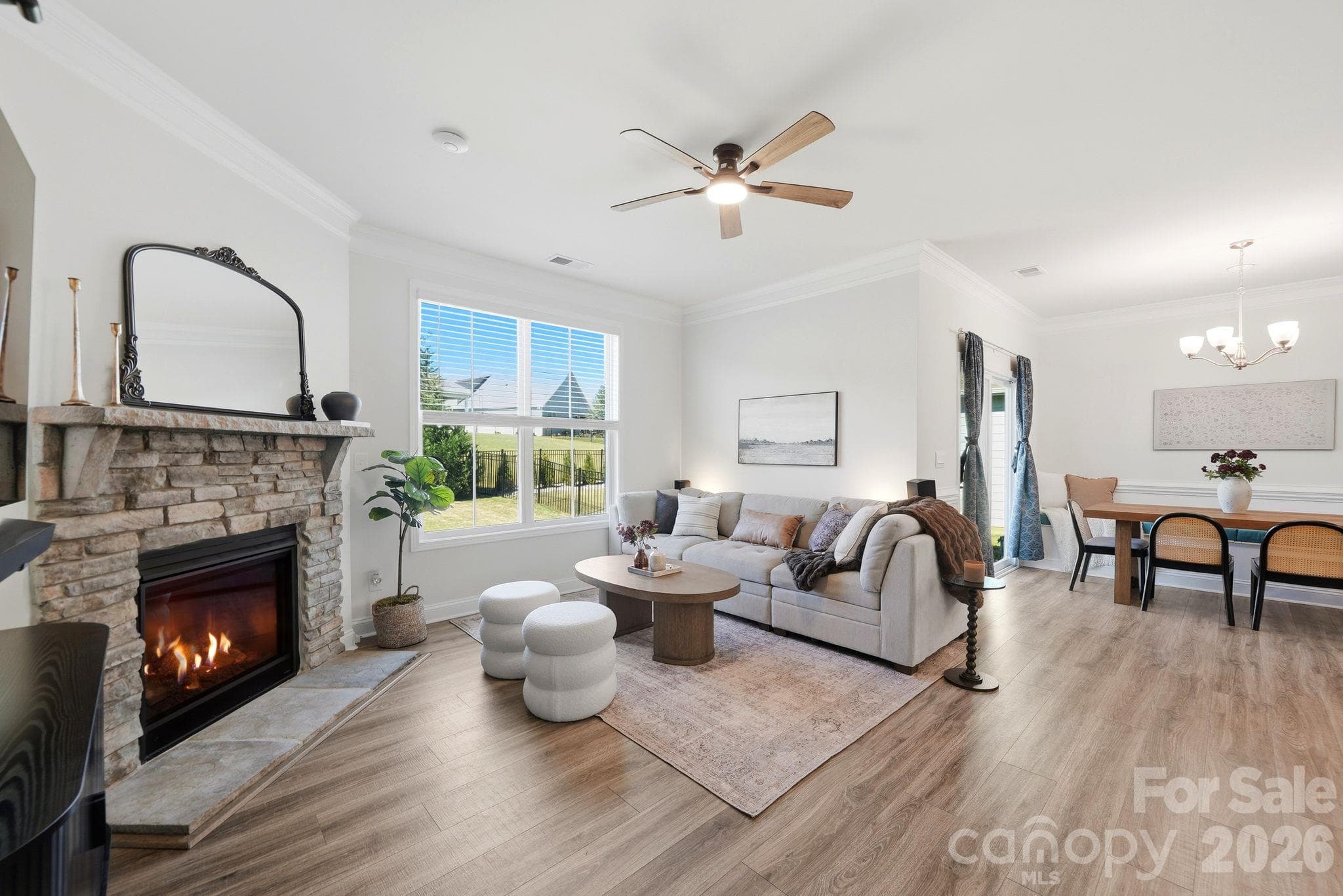 Perfect Place to Entertain with Stone Mantel Fireplace - 4207 Millstream Road, Denver