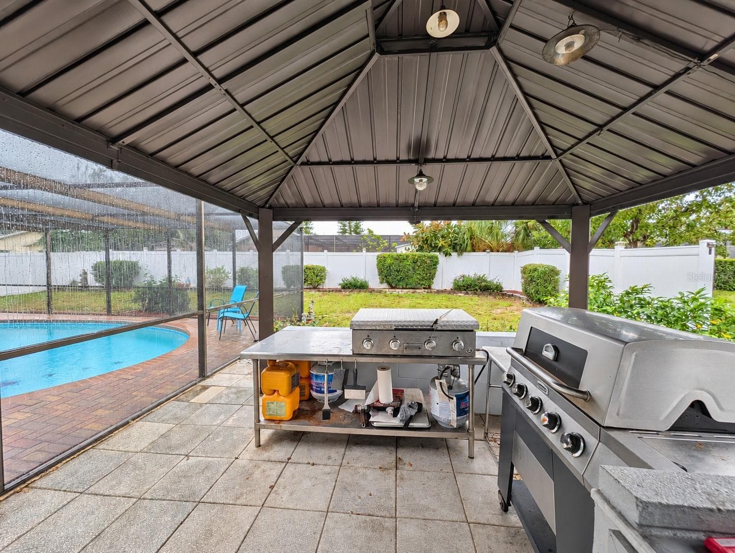 Grill Area - 7136 VISTA WAY, PORT RICHEY