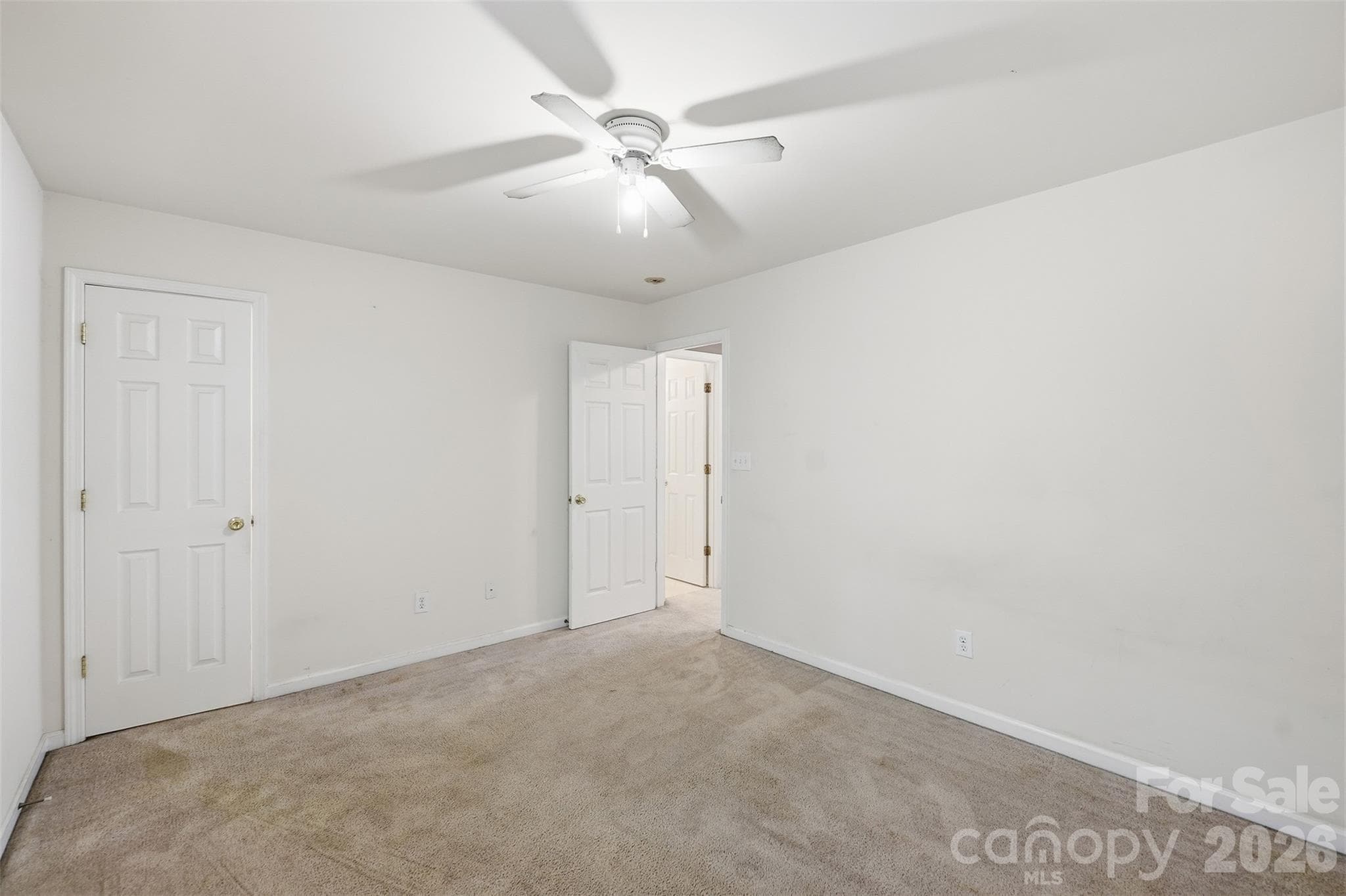 Bedroom #4 with walk in closet - 1619 Eagle Lake Drive, Indian Land