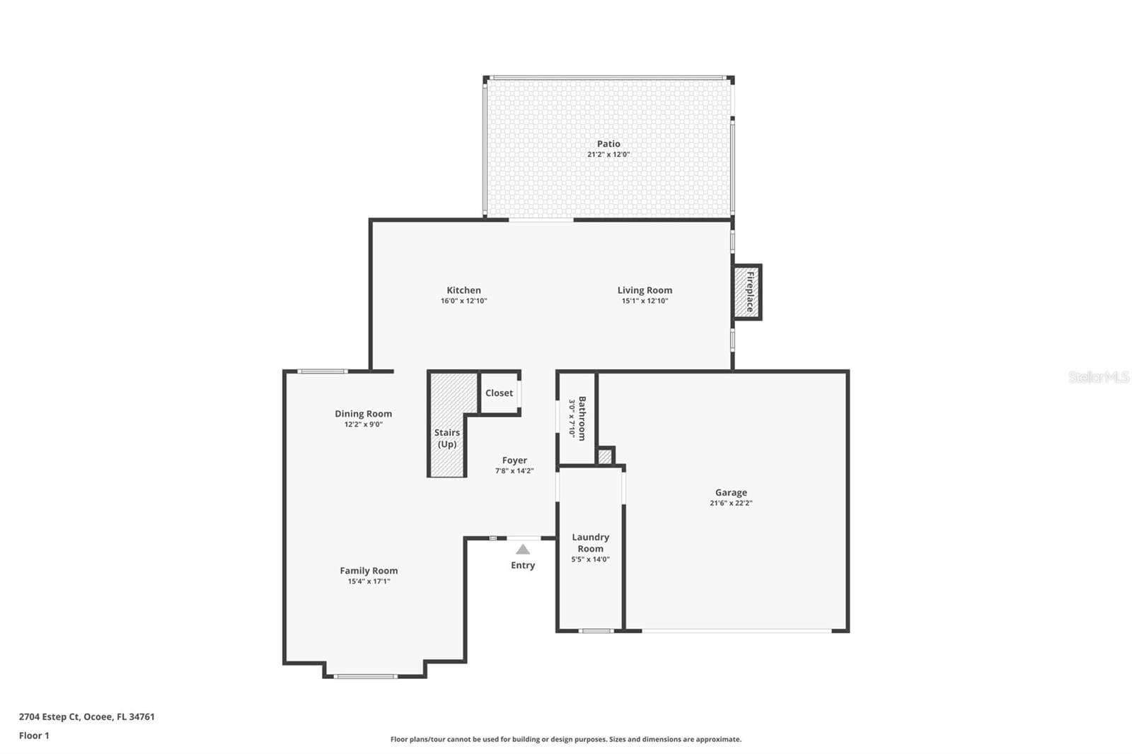 Floor plan - 2704 ESTEP CT, OCOEE