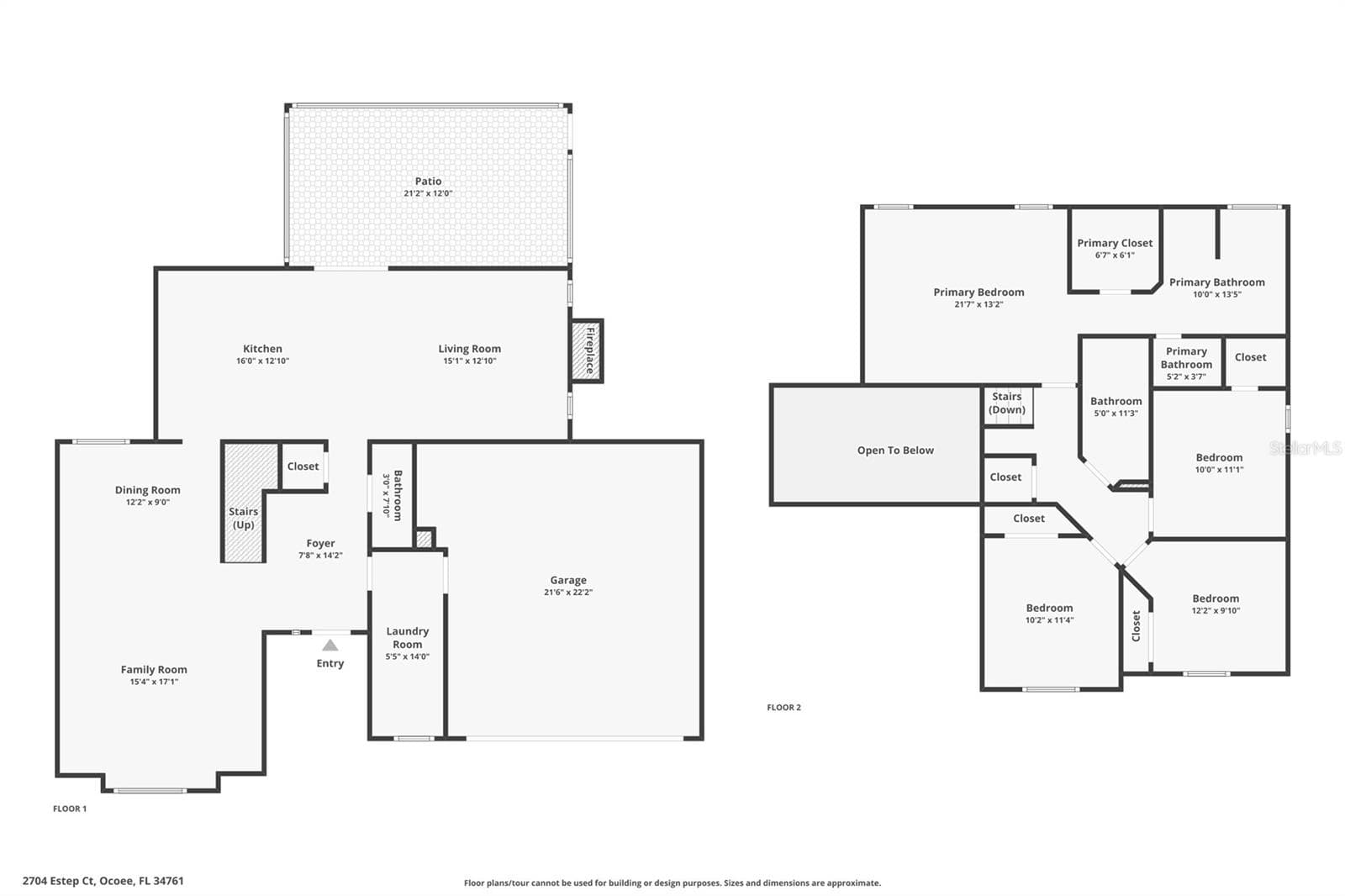Floor plan - 2704 ESTEP CT, OCOEE