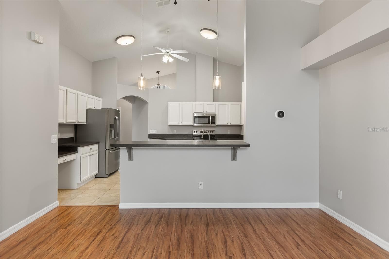 Open kitchen to family room - 138 ROCKHILL DR, SANFORD