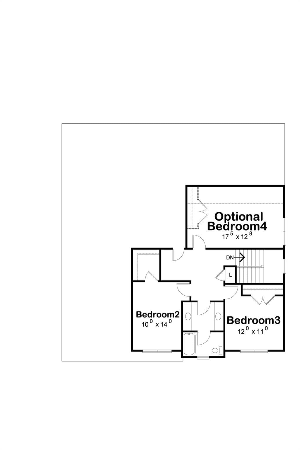 Second Floor Includes Optional Bed 4 - 2041 Haverhill Lane, York