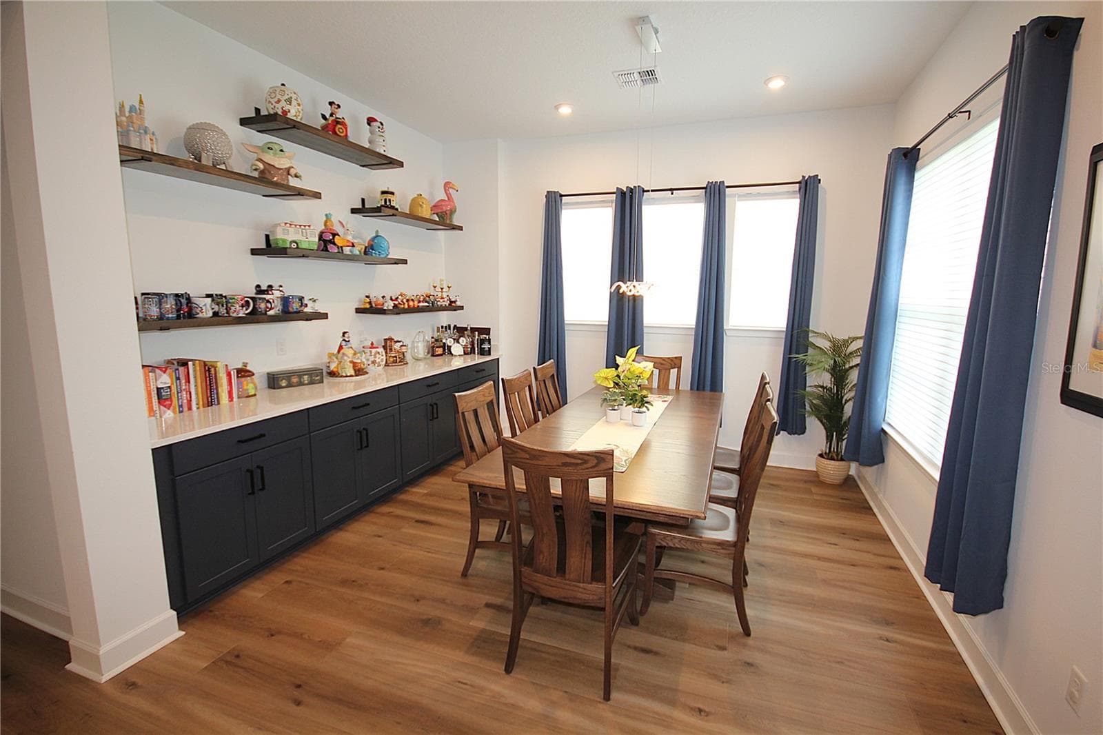 BUILT IN BUFFET AND SHELVING - 1859 BEACH RIDGE RD, CELEBRATION