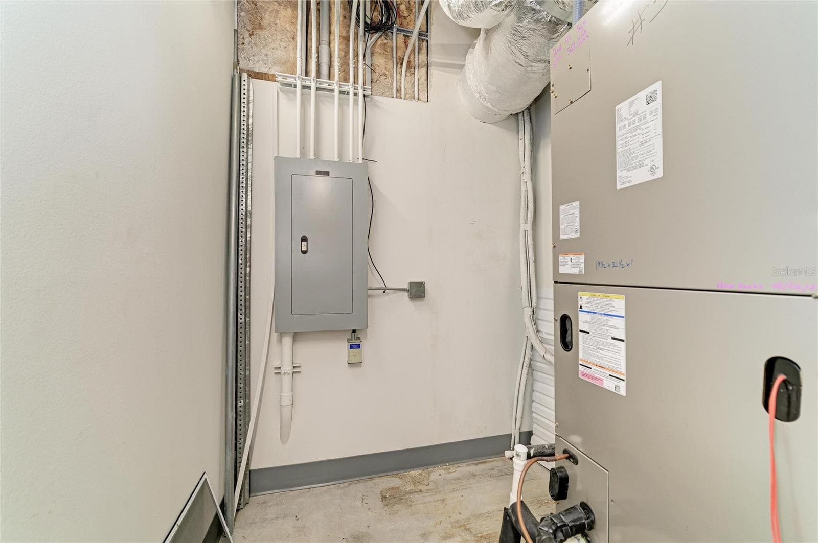 Second Level - HVAC room - 3004 AVENUE C, HOLMES BEACH