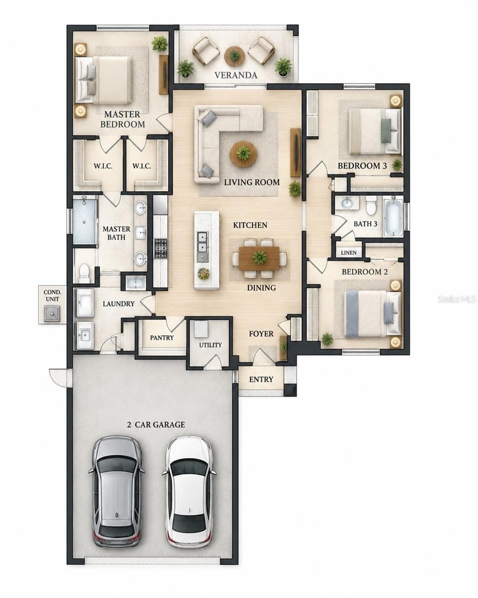 Floor Plan - 1097 CAREFREE COVE DR, WINTER HAVEN