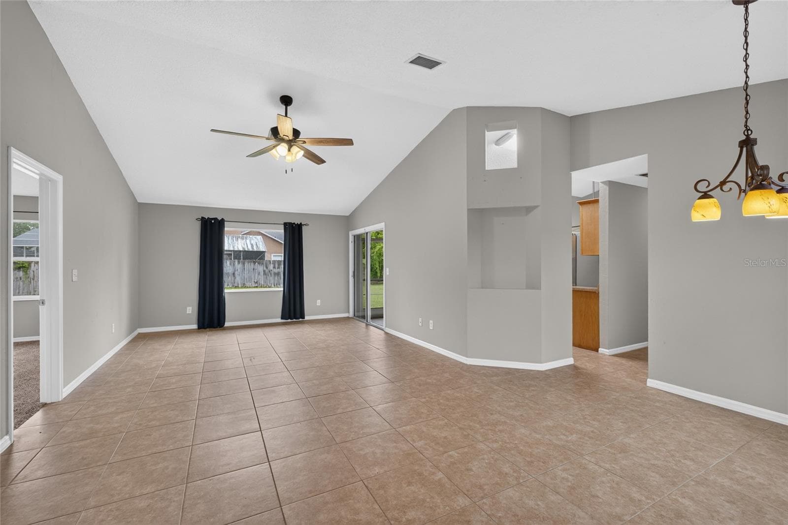 Open Living and Dining Area - 39 FISCHER LN, PALM COAST
