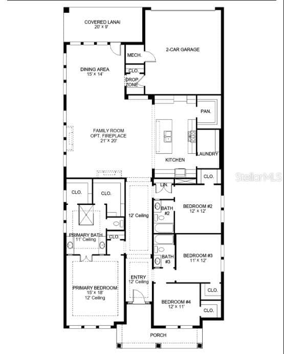 Single Family Residence at 371 STEED GAIT LOOP, ST CLOUD, photo 2 of 4
