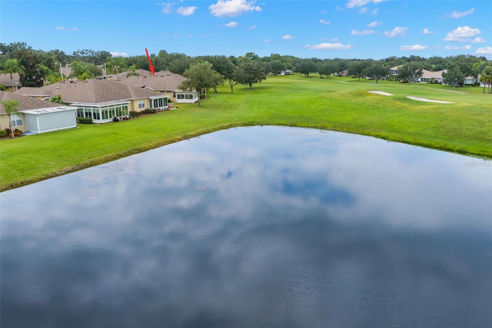 Aerial - 2057 INVERNESS GREENS DR, SUN CITY CENTER