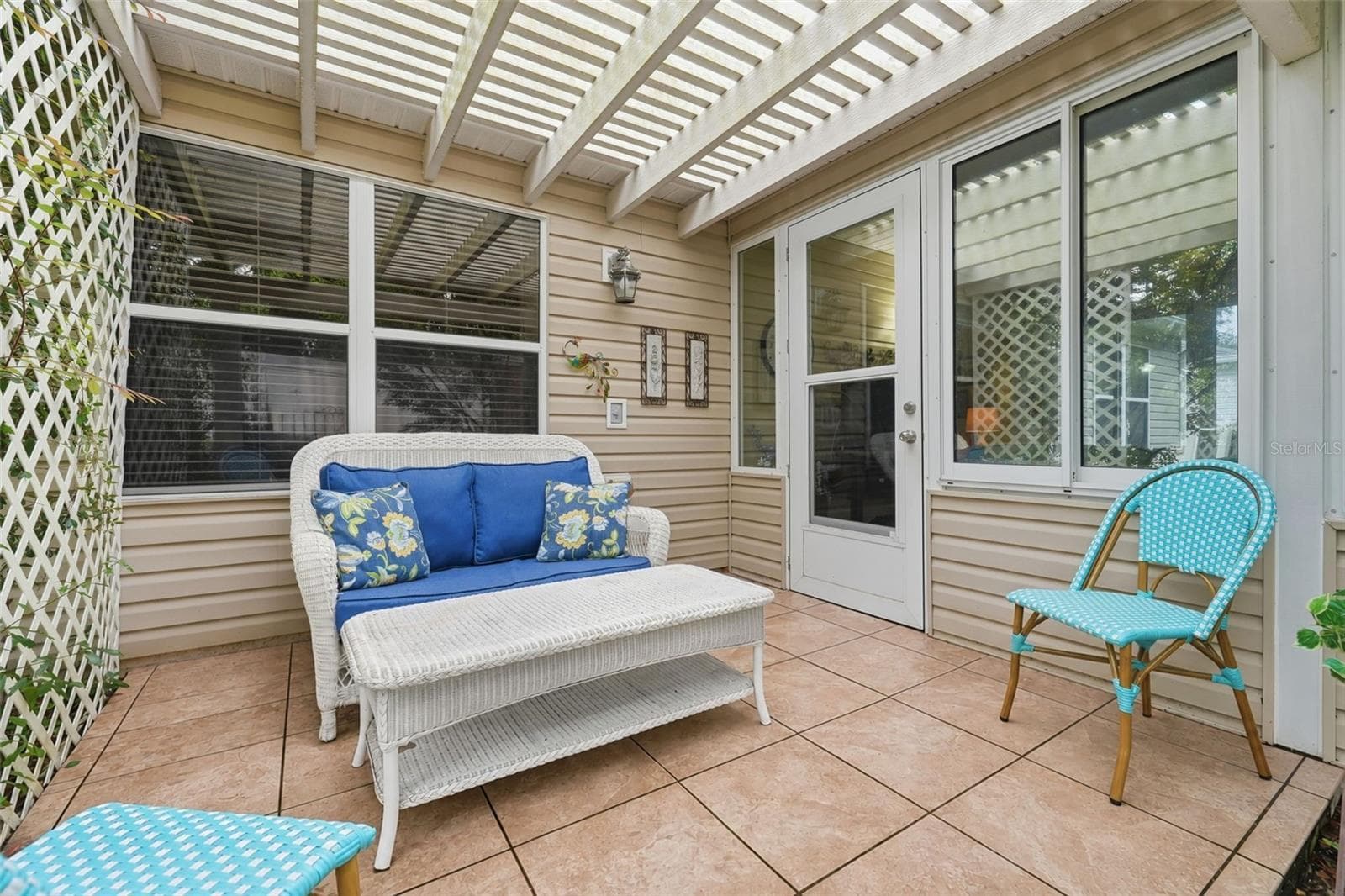 Backyard patio - 2800 PLAINRIDGE LOOP, THE VILLAGES